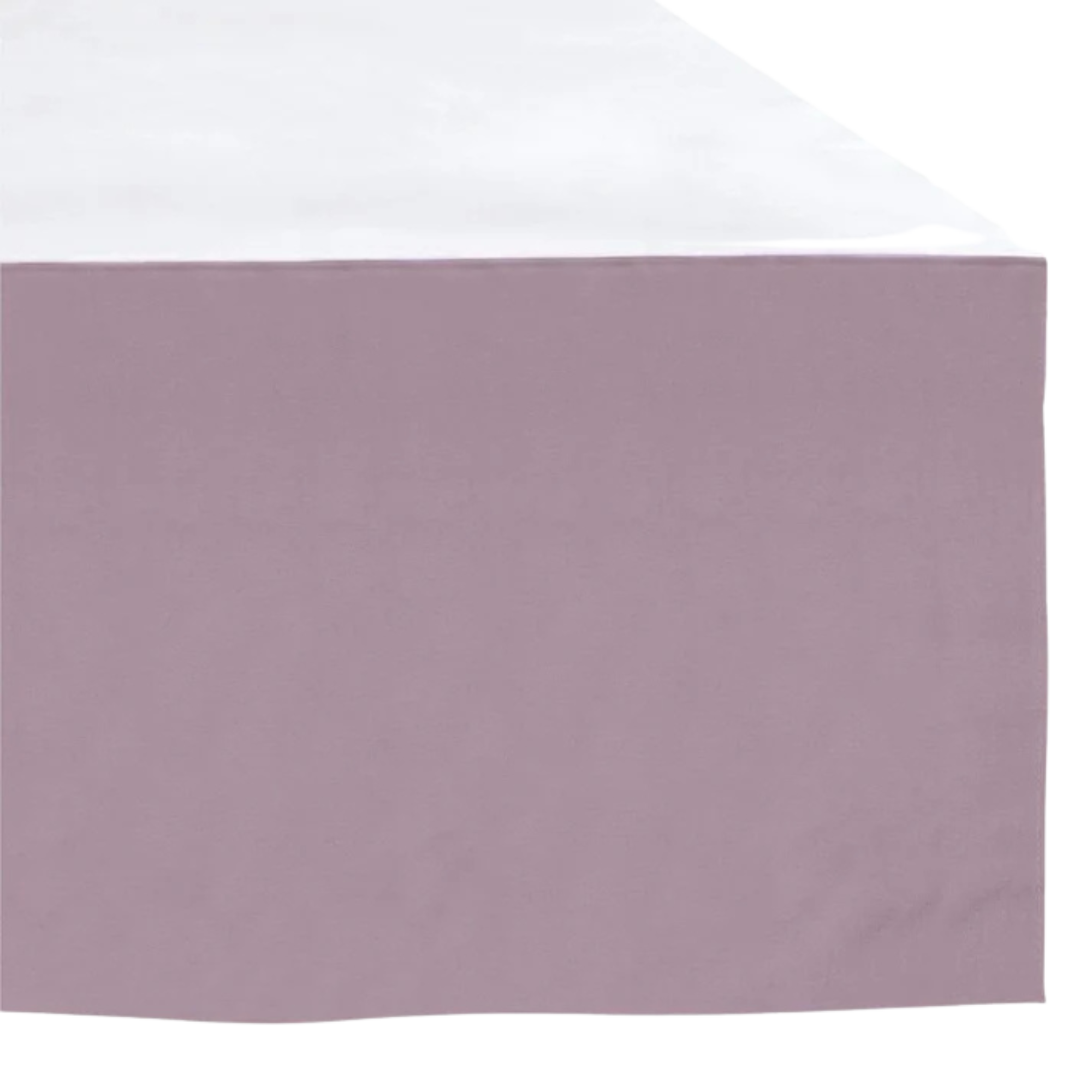 PERLIMPINPIN Crib Bed Skirt - Plum