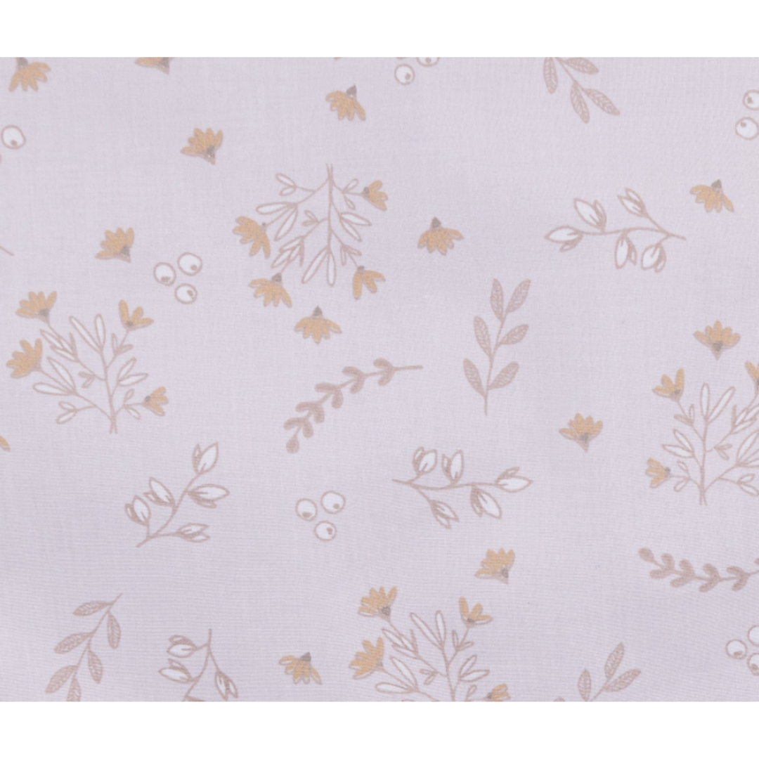 PERLIMPINPIN Crib Bed Skirt - Spring