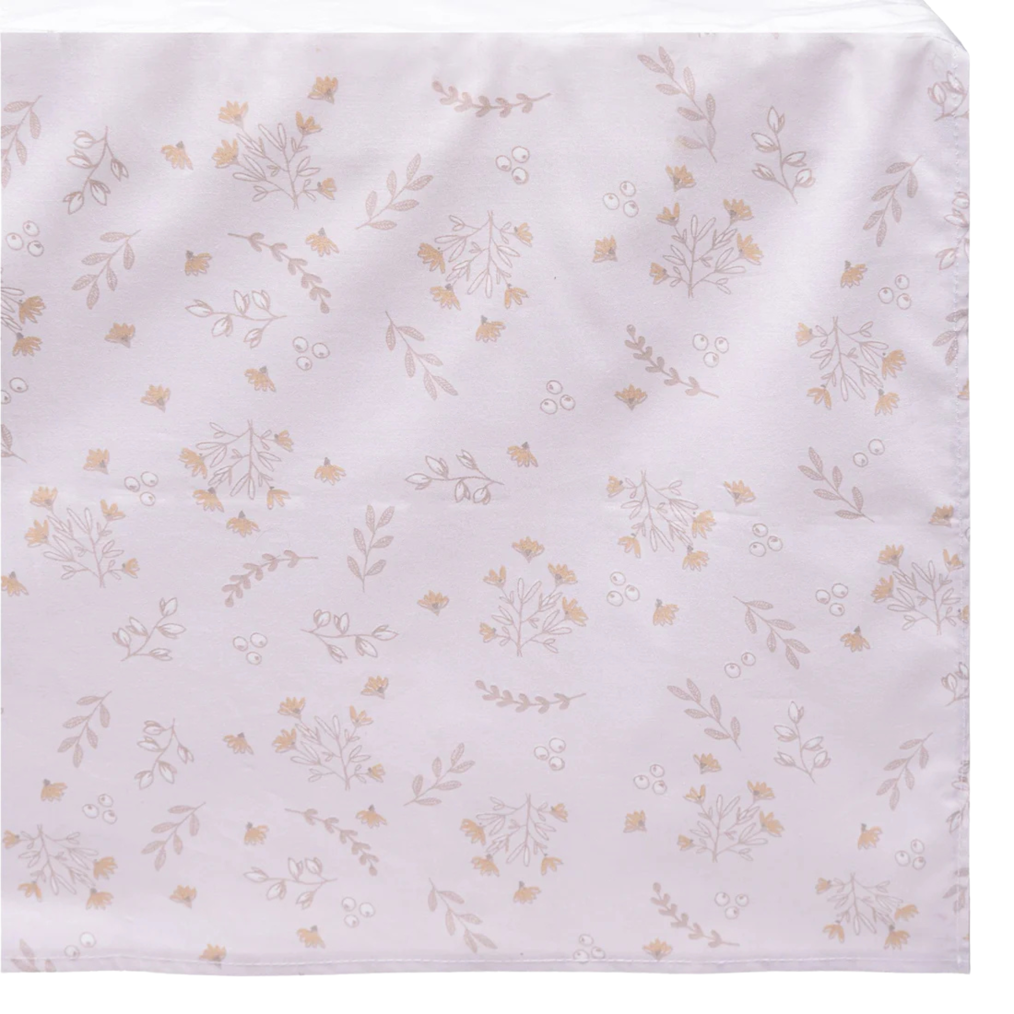 PERLIMPINPIN Crib Bed Skirt - Spring