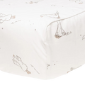 PERLIMPINPIN Crib Fitted Sheet - Goose