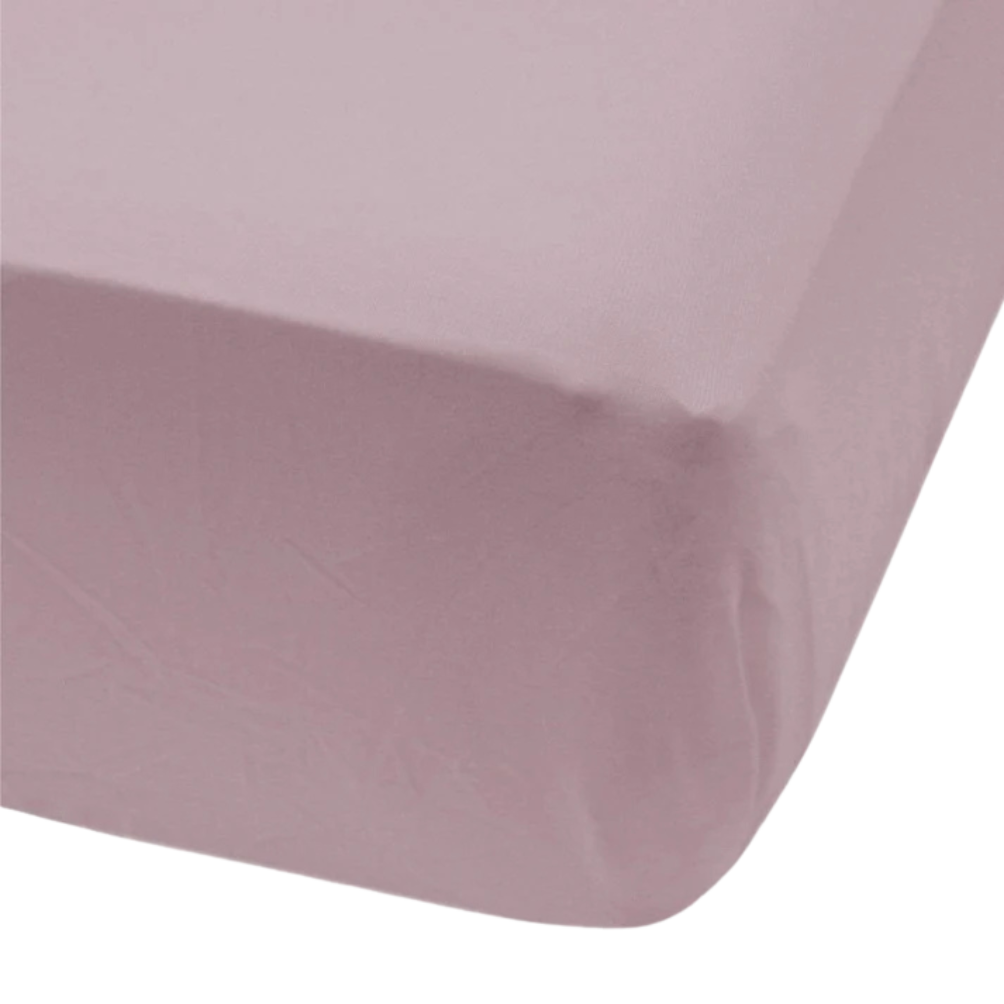 PERLIMPINPIN Crib Fitted Sheet - Plum