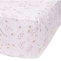 PERLIMPINPIN Crib Fitted Sheet - Spring