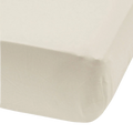 PERLIMPINPIN Crib Fitted Sheet - Taupe
