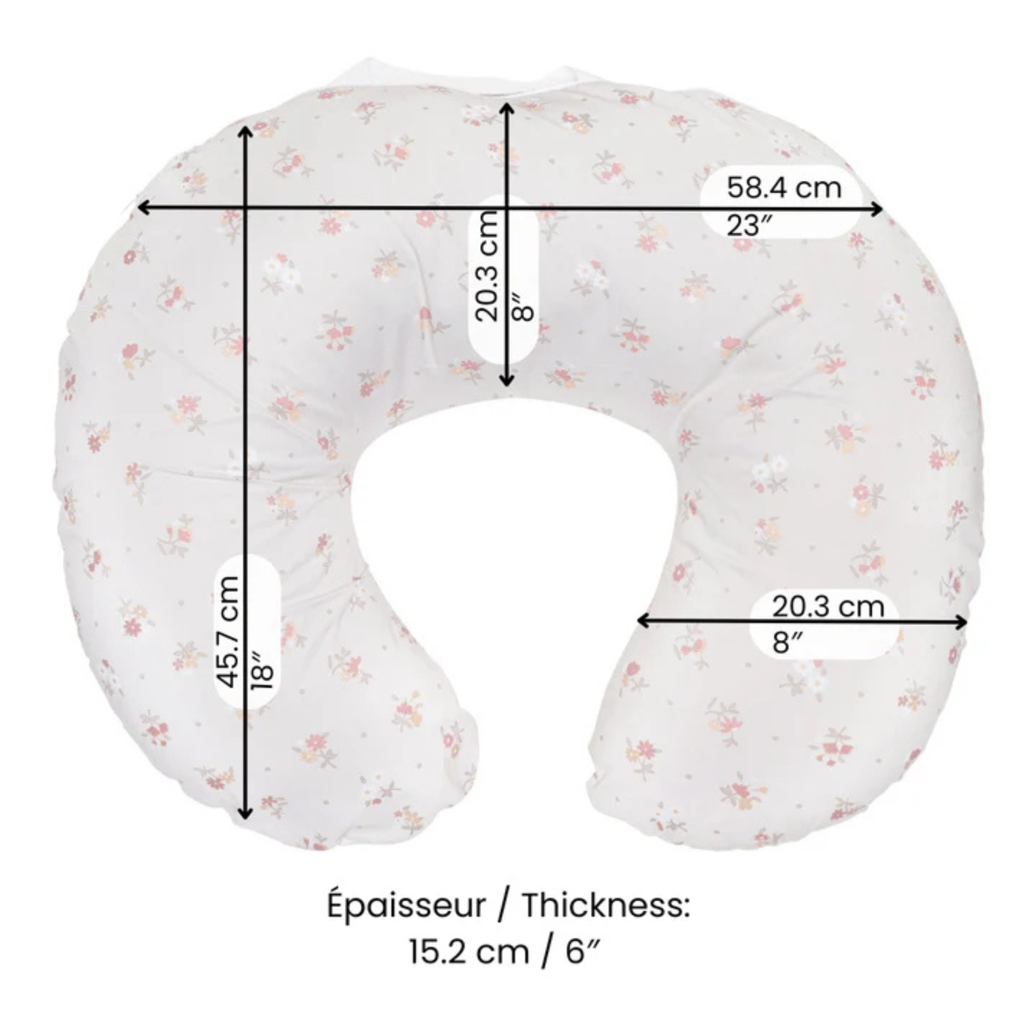 PERLIMPINPIN Nursing Pillow - Flowers