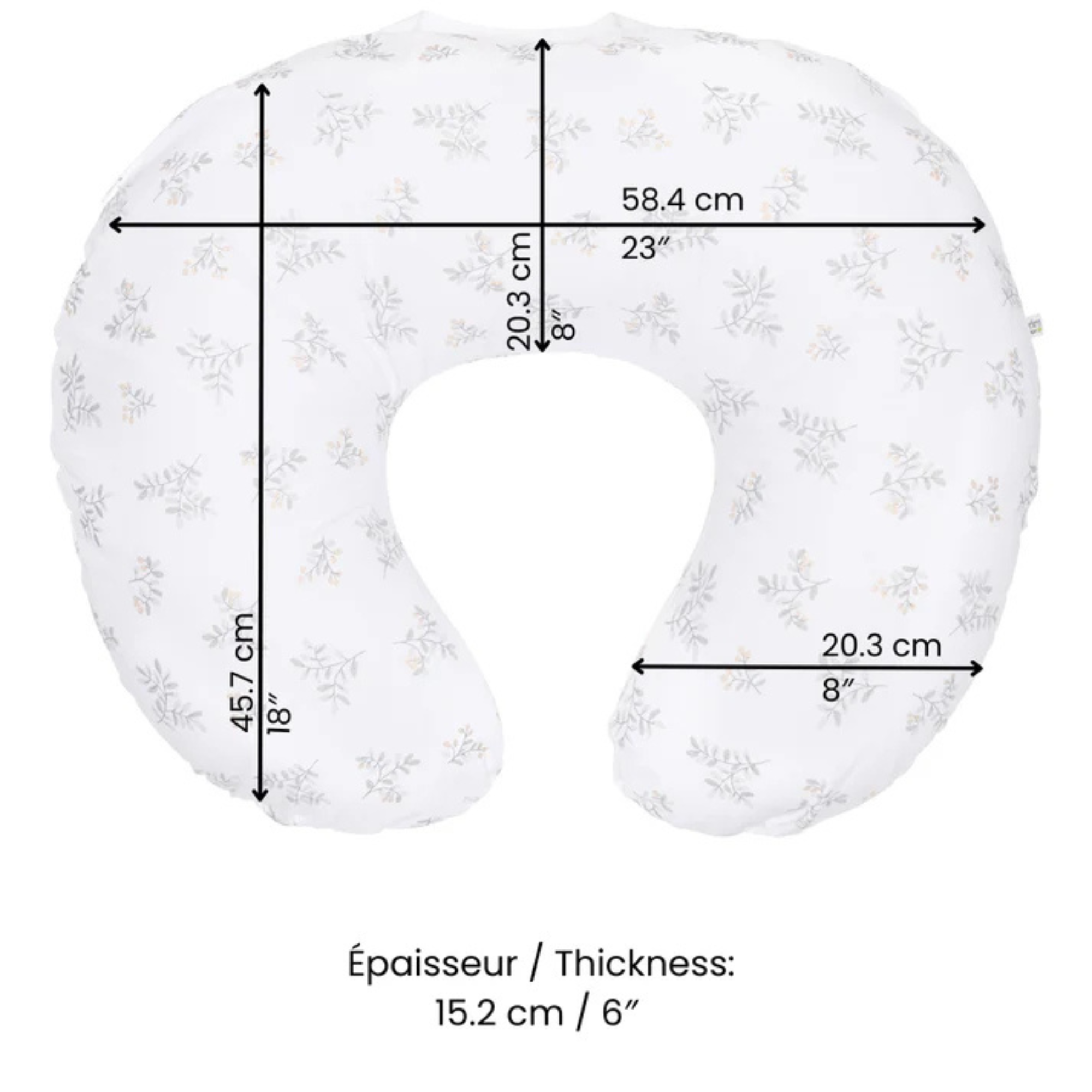 PERLIMPINPIN Nursing Pillow - Forest