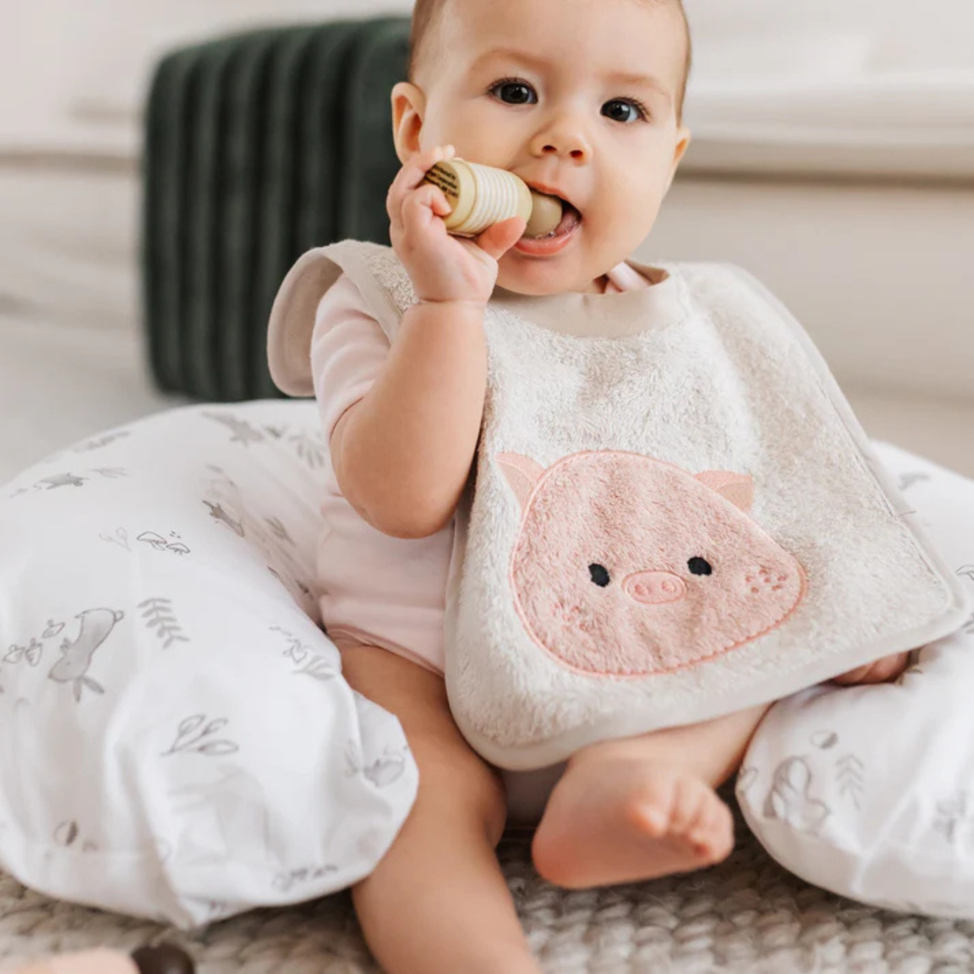 PERLIMPINPIN Nursing Pillow - Forest