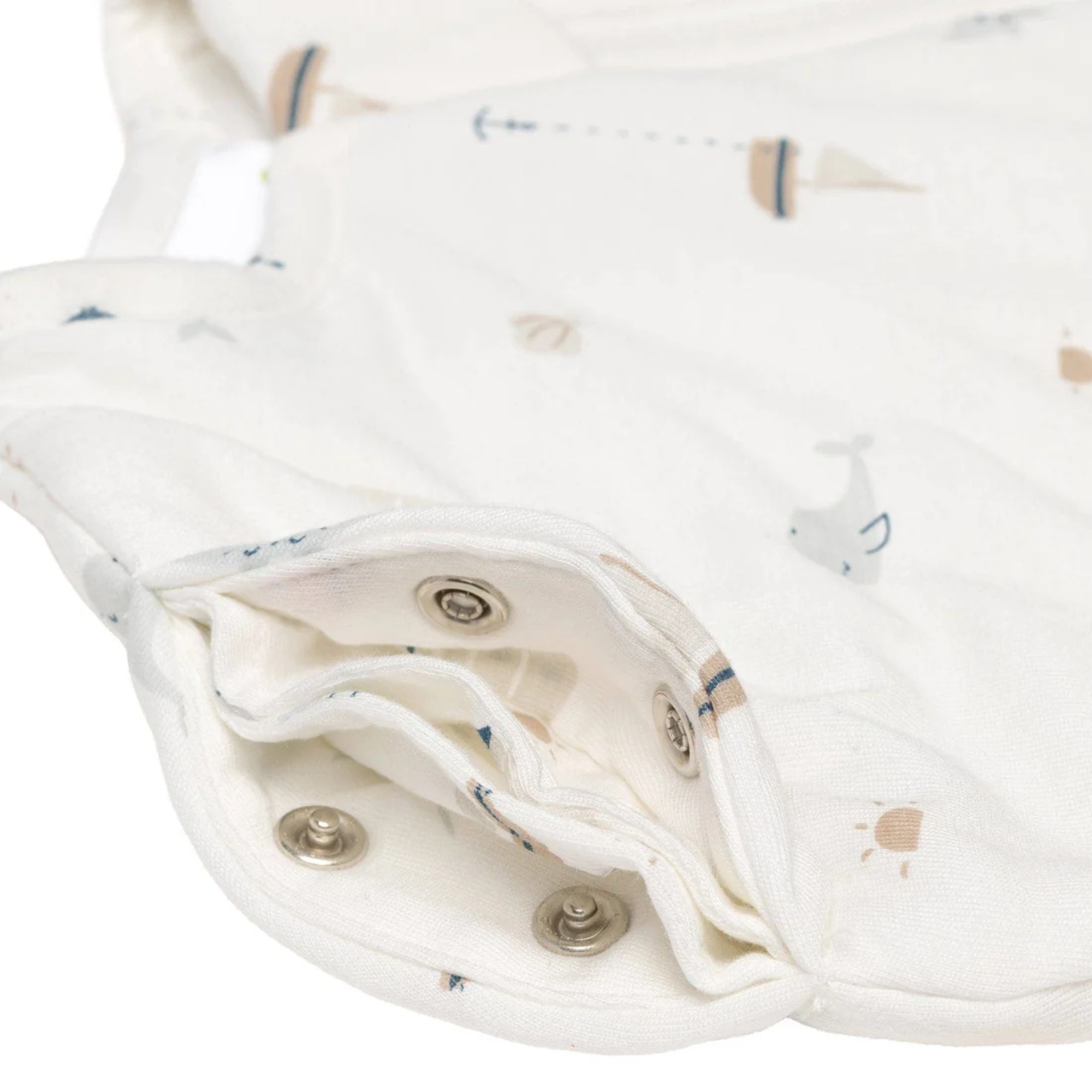PERLIMPINPIN Quilted Bamboo 1TOG Sleep Bag Newborn - Ocean