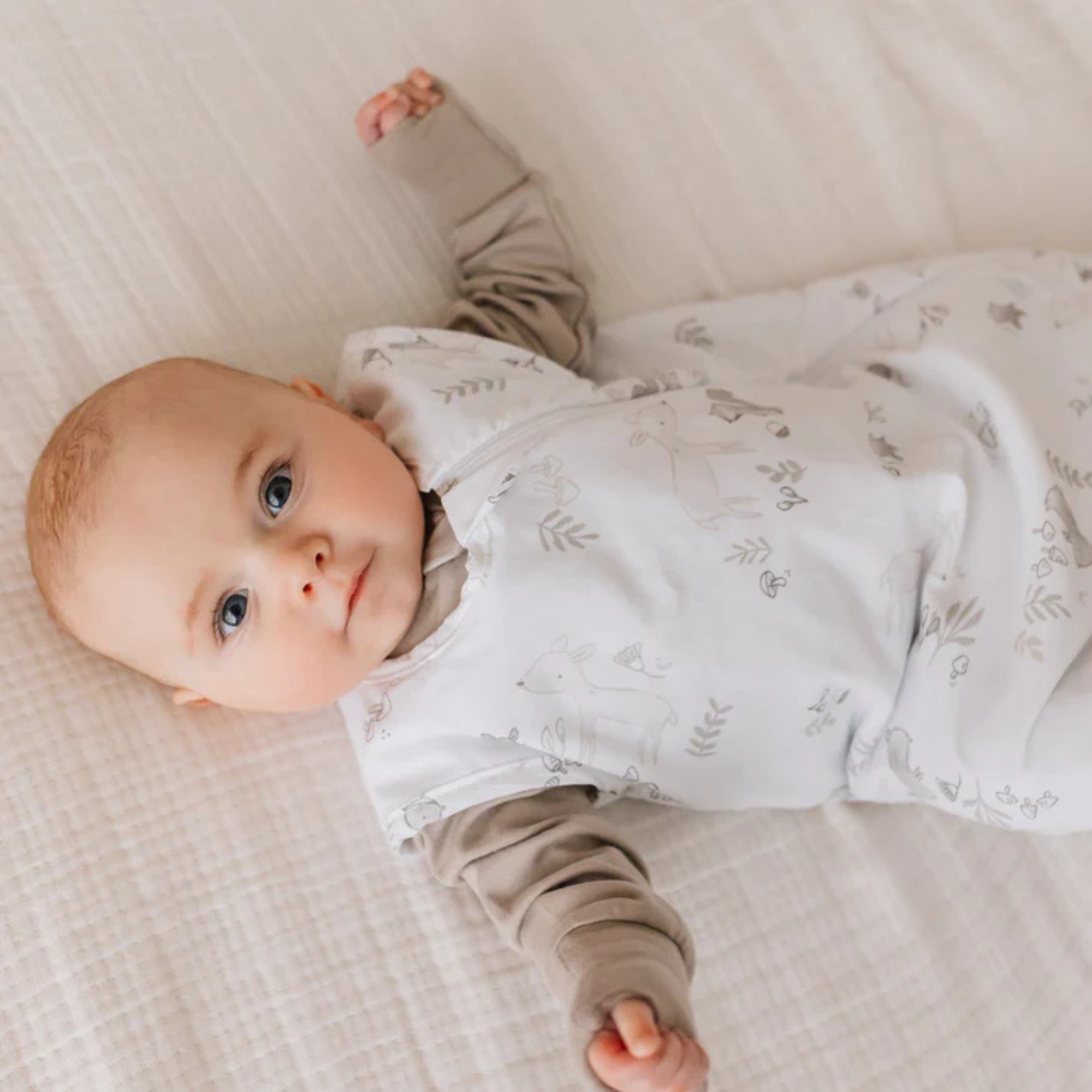 Gigoteuse en coton tissé PERLIMPINPIN 2Tog - Forêt