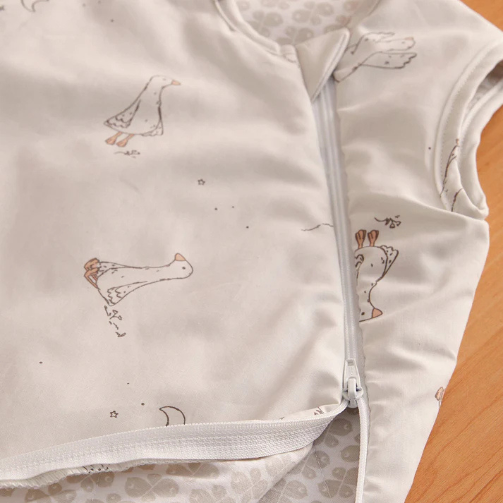 PERLIMPINPIN Woven Cotton Sleep Bag 2Tog - Goose