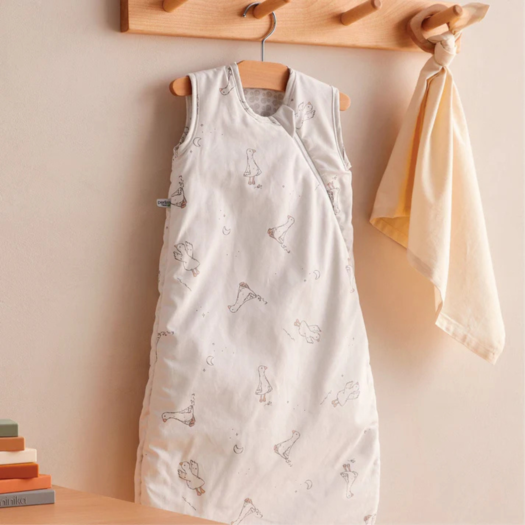 PERLIMPINPIN Woven Cotton Sleep Bag 2Tog - Goose