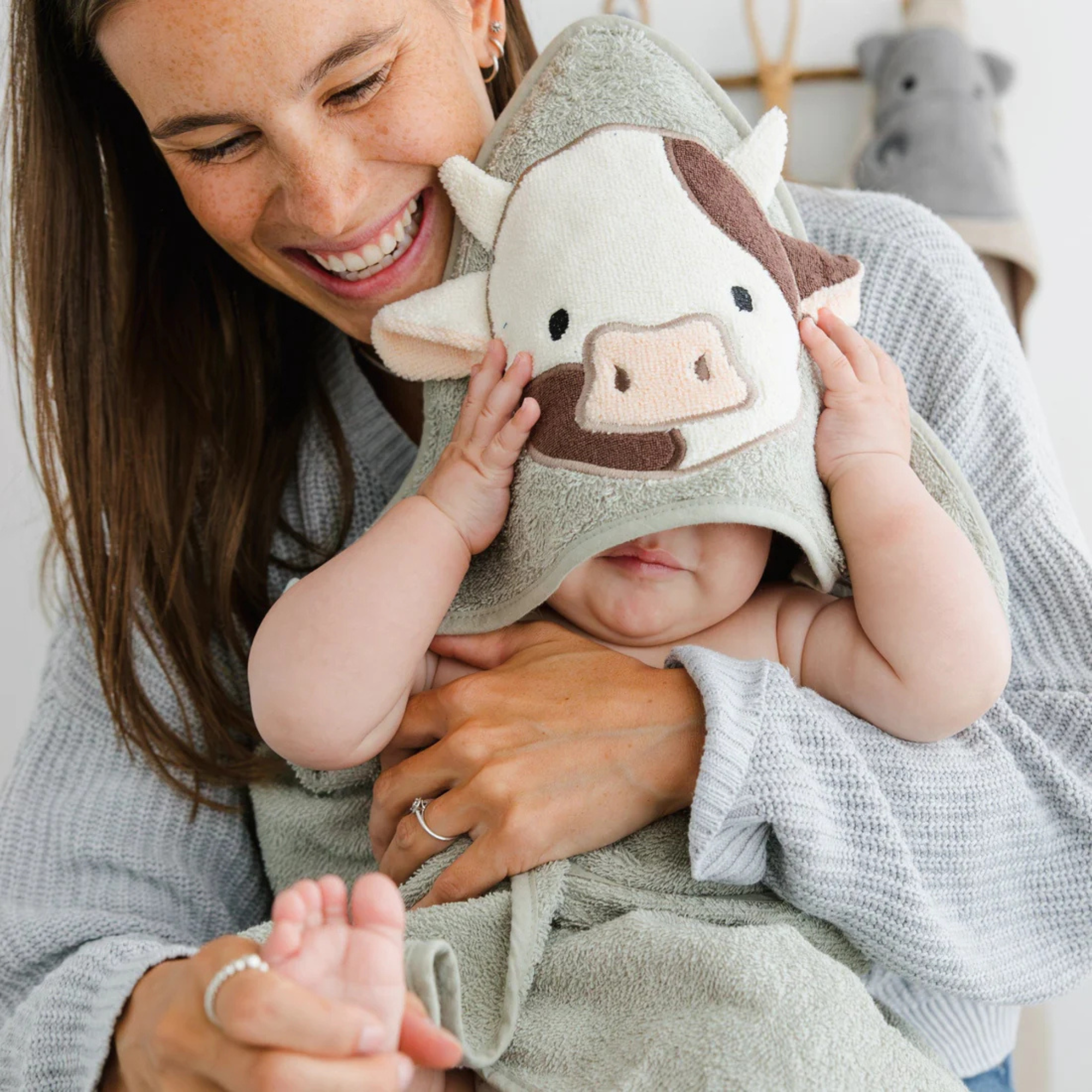 PERLIMPINPIN Baby Hooded Towel