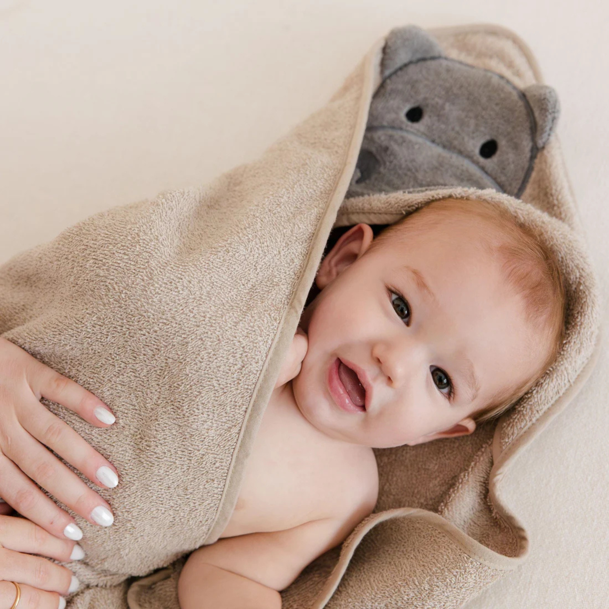 PERLIMPINPIN Baby Hooded Towel