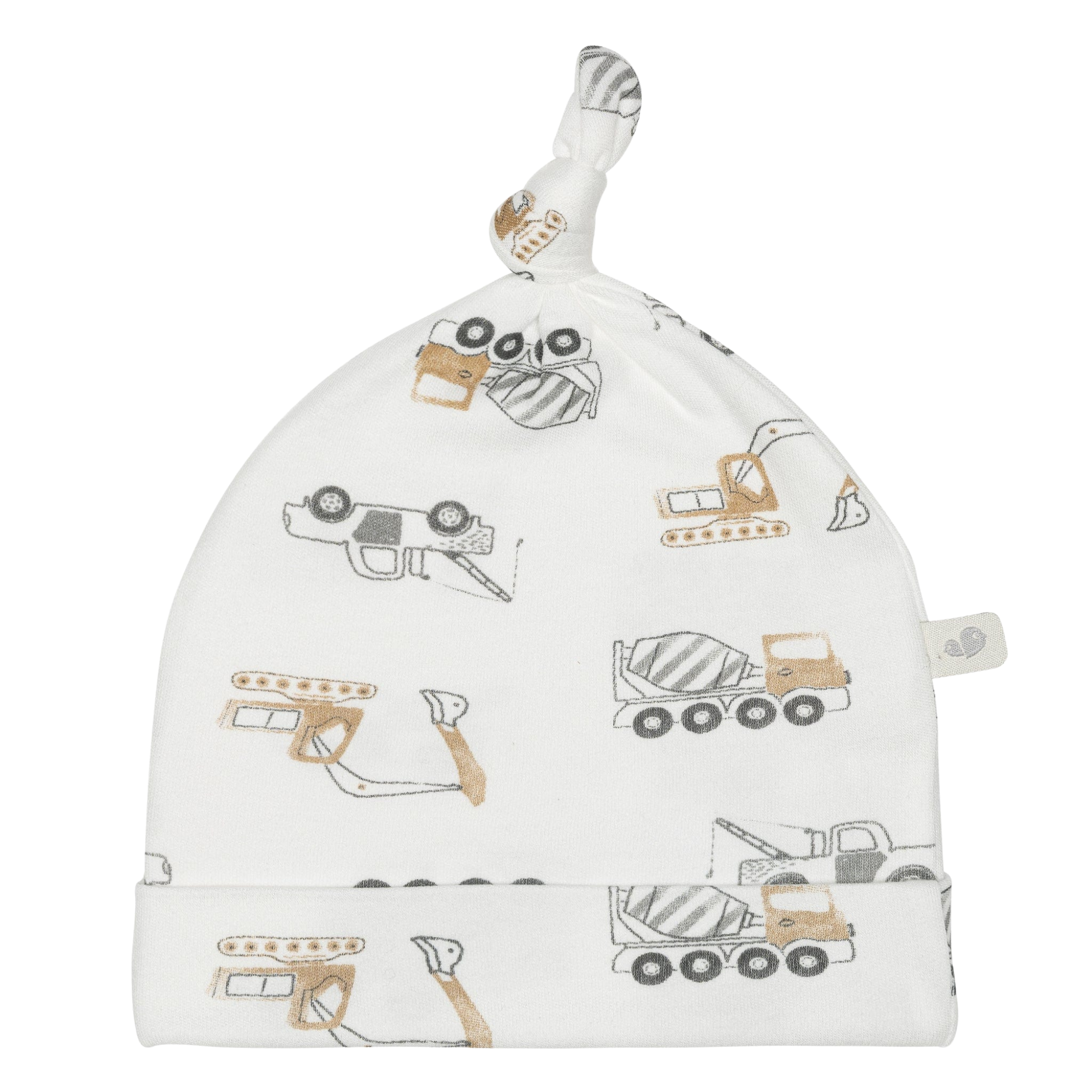 PERLIMPINPIN Bamboo Knotted Hat (1-3M) - Construction