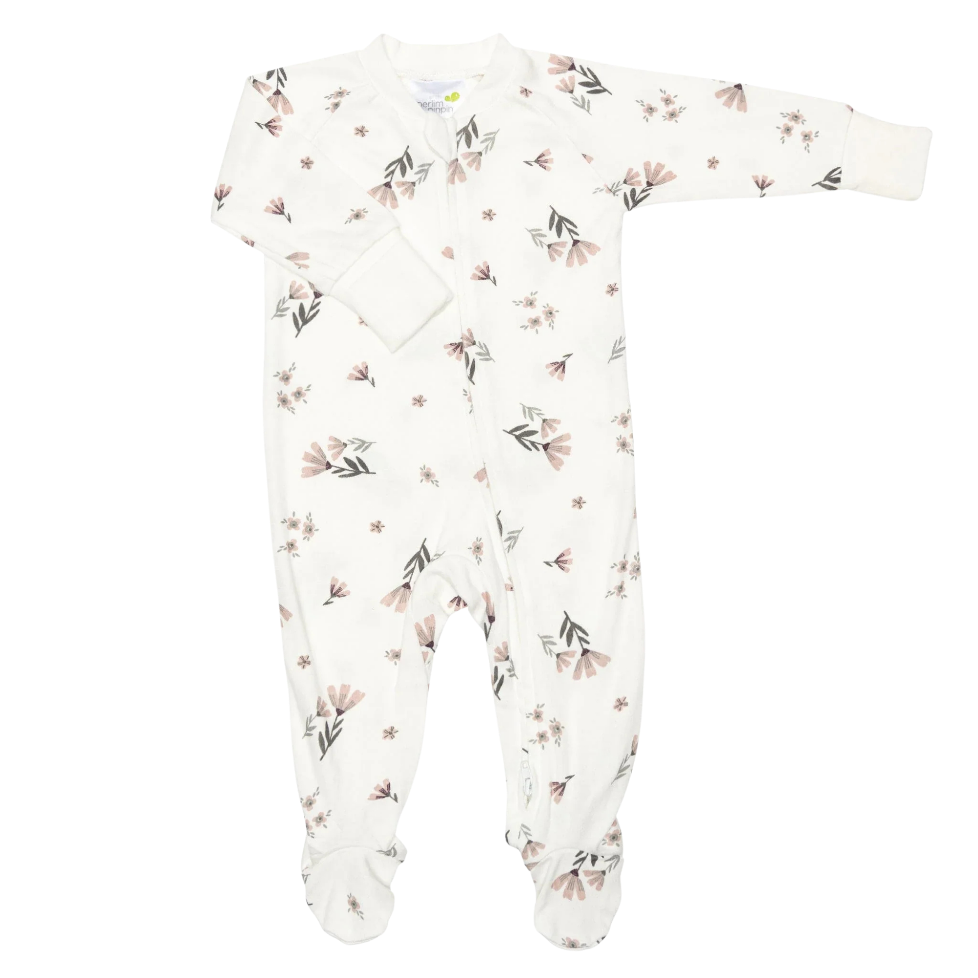 PERLIMPINPIN Bamboo Sleeper - Watercolor Flowers