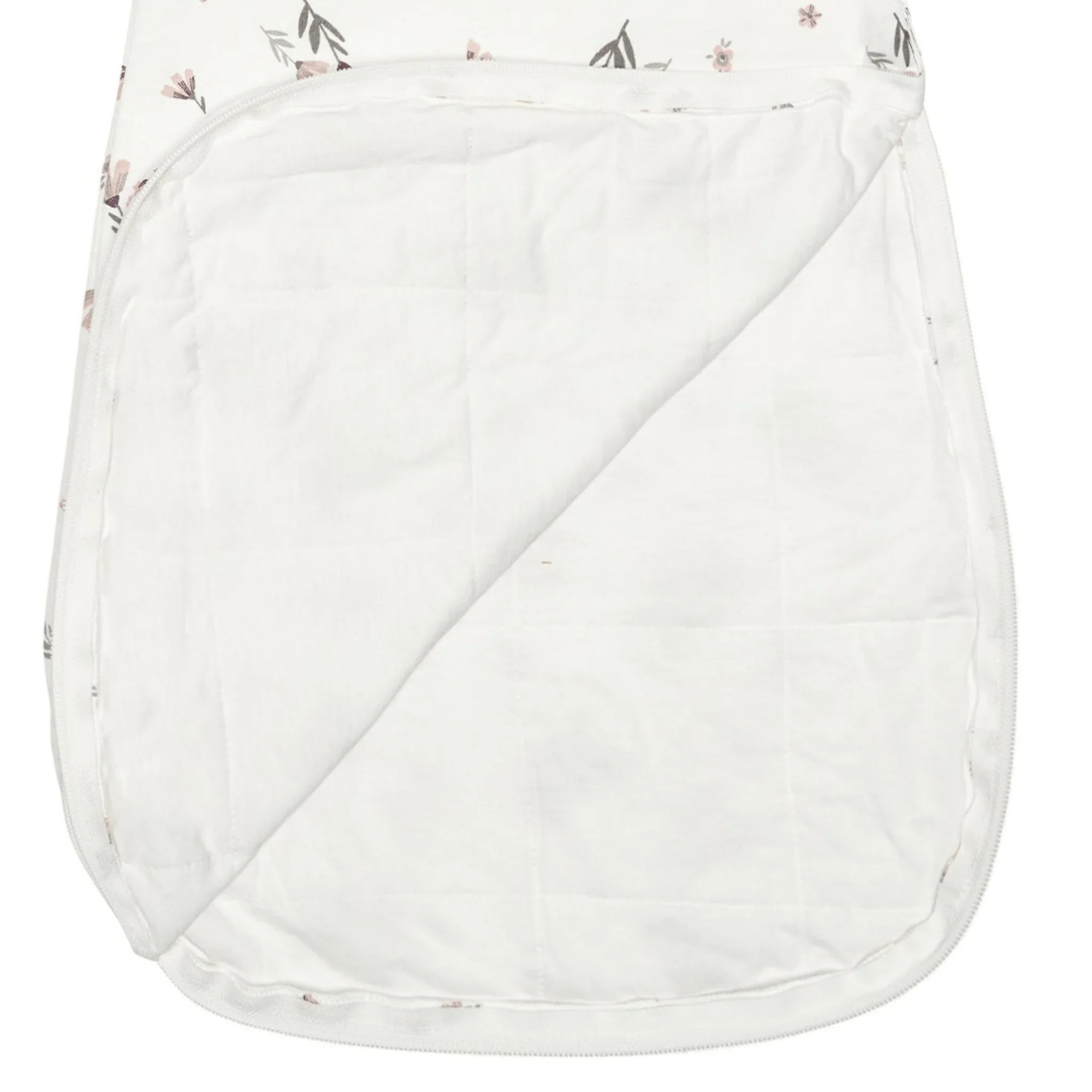 PERLIMPINPIN Quilted Bamboo 1TOG Sleep Bag Newborn - Watercolor Flowers