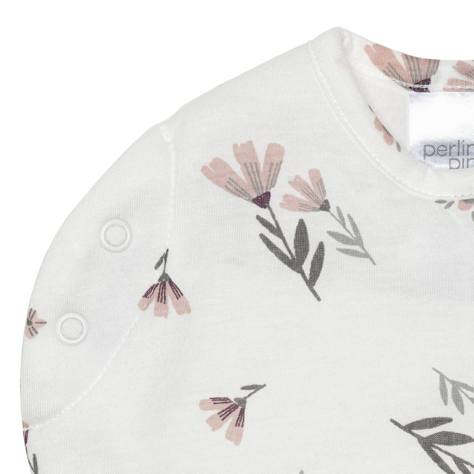 PERLIMPINPIN Quilted Bamboo 1TOG Sleep Bag Newborn - Watercolor Flowers