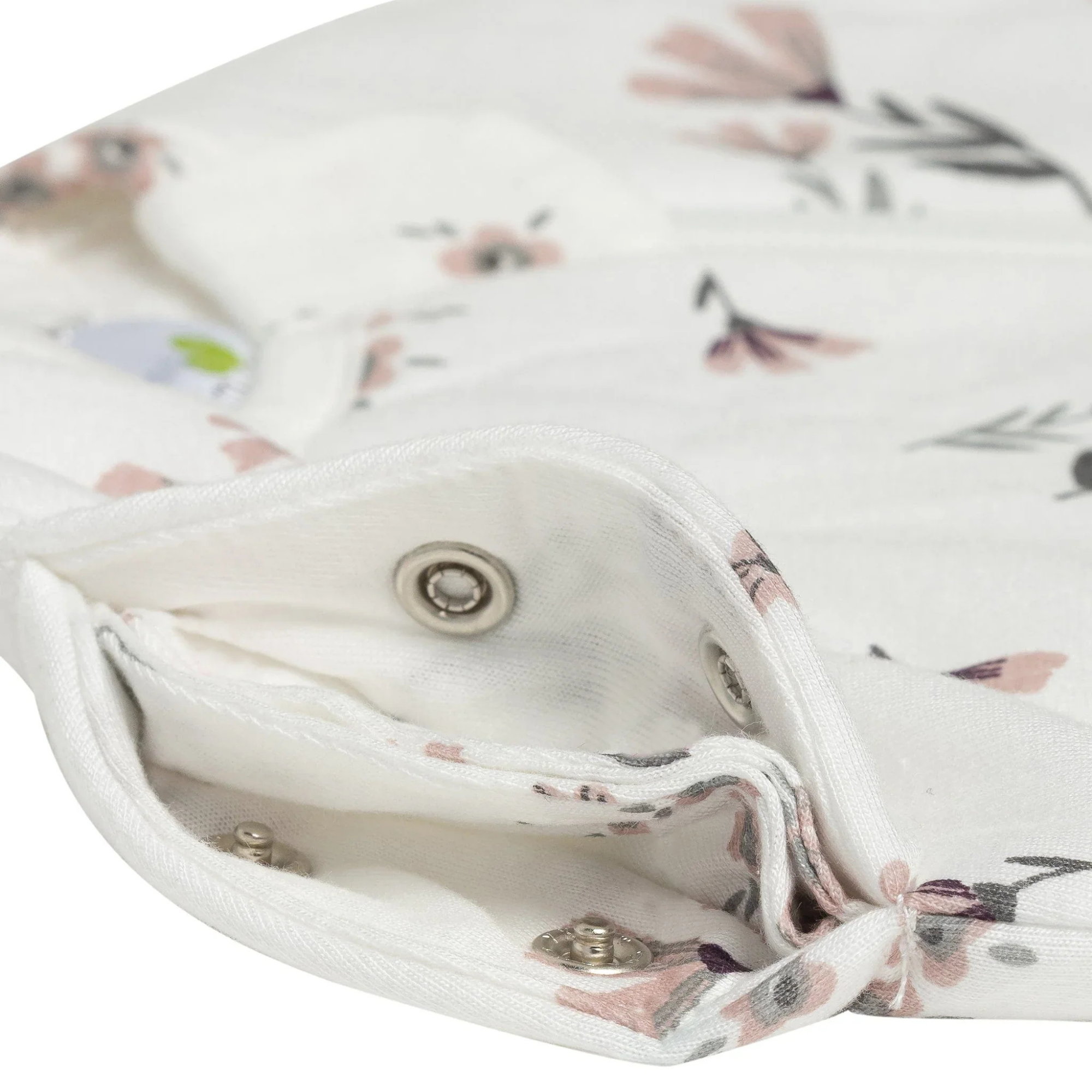 PERLIMPINPIN Quilted Bamboo 1TOG Sleep Bag Newborn - Watercolor Flowers