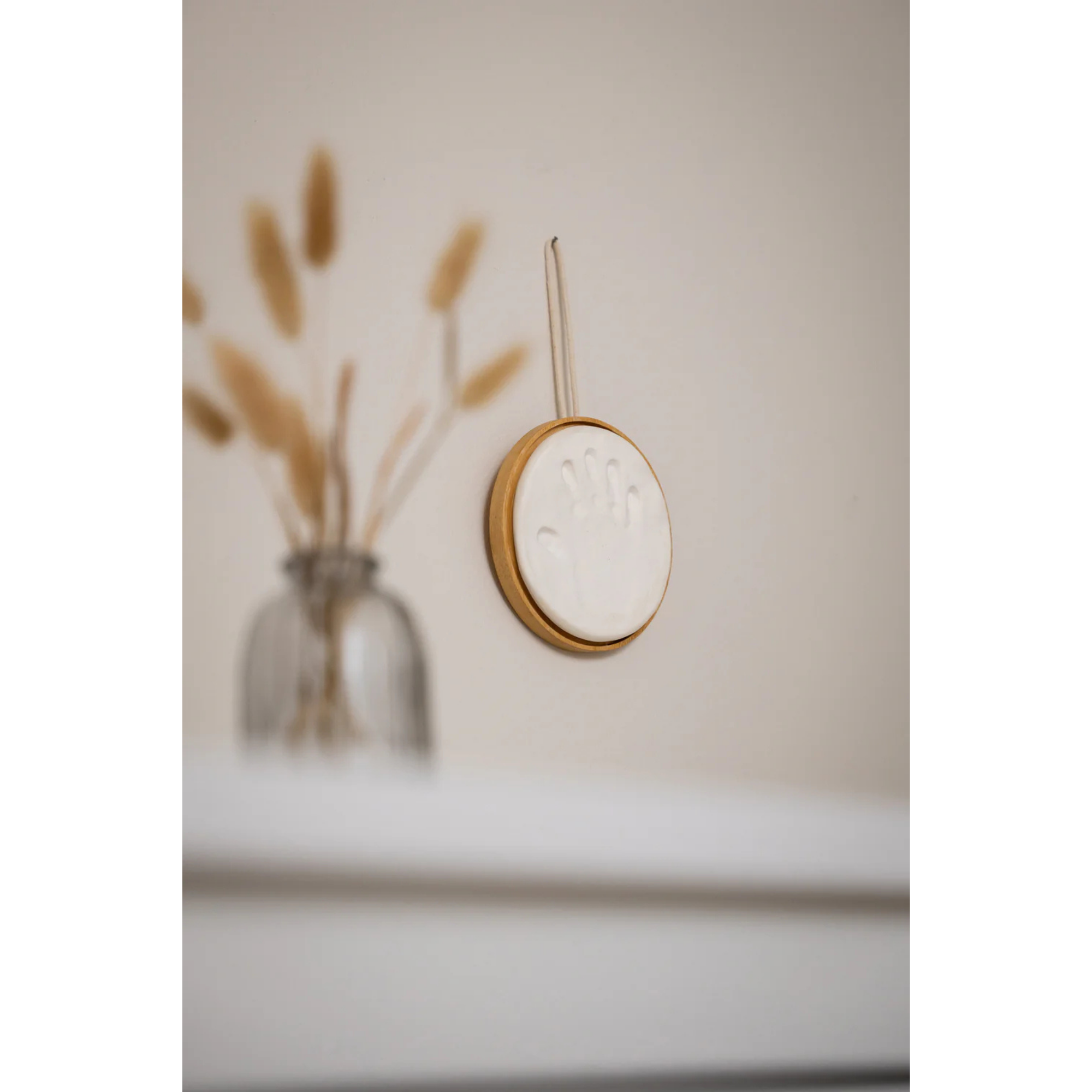 PETIT ARTICHAUT Souvenir Médaillon en Bois