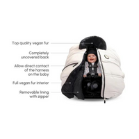 Thumbnail for PETIT COULOU 3 Seasons Car Seat Cover - Prestige Collection