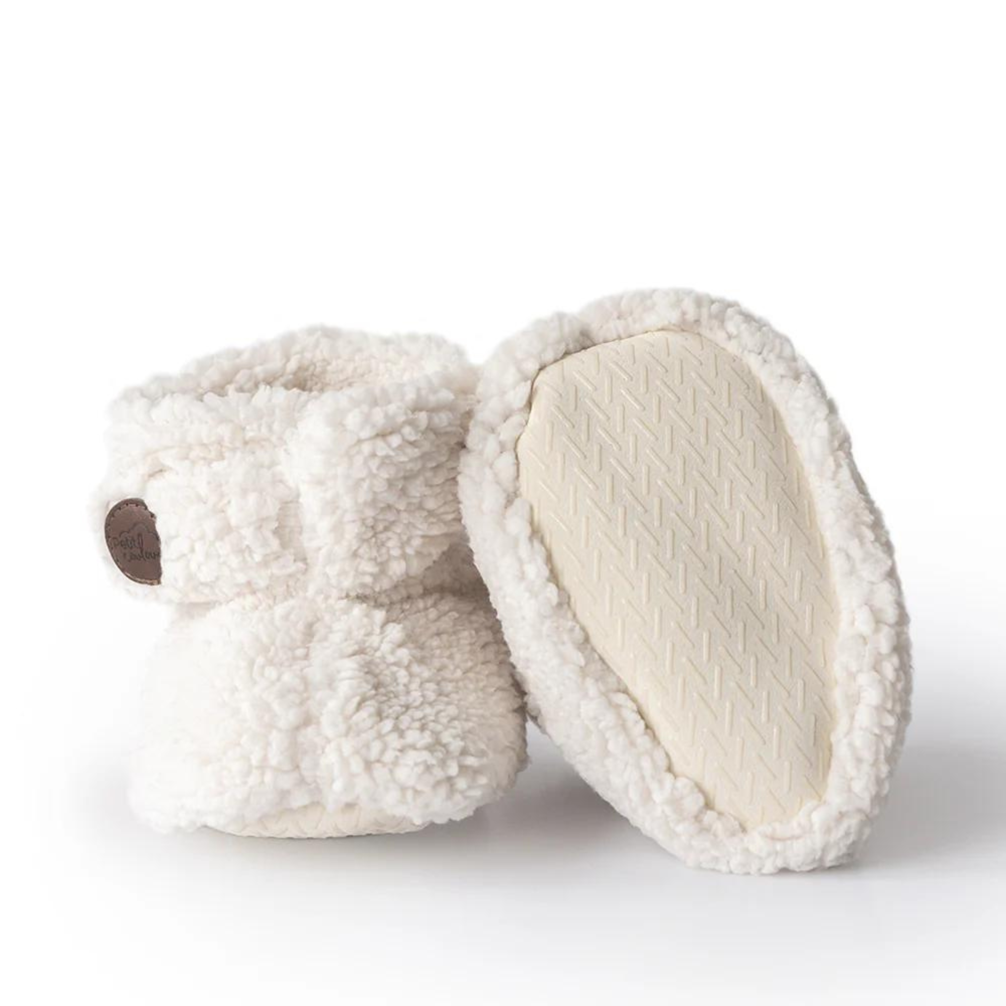 PETIT COULOU Booties for Baby 0-6m - Sherpa