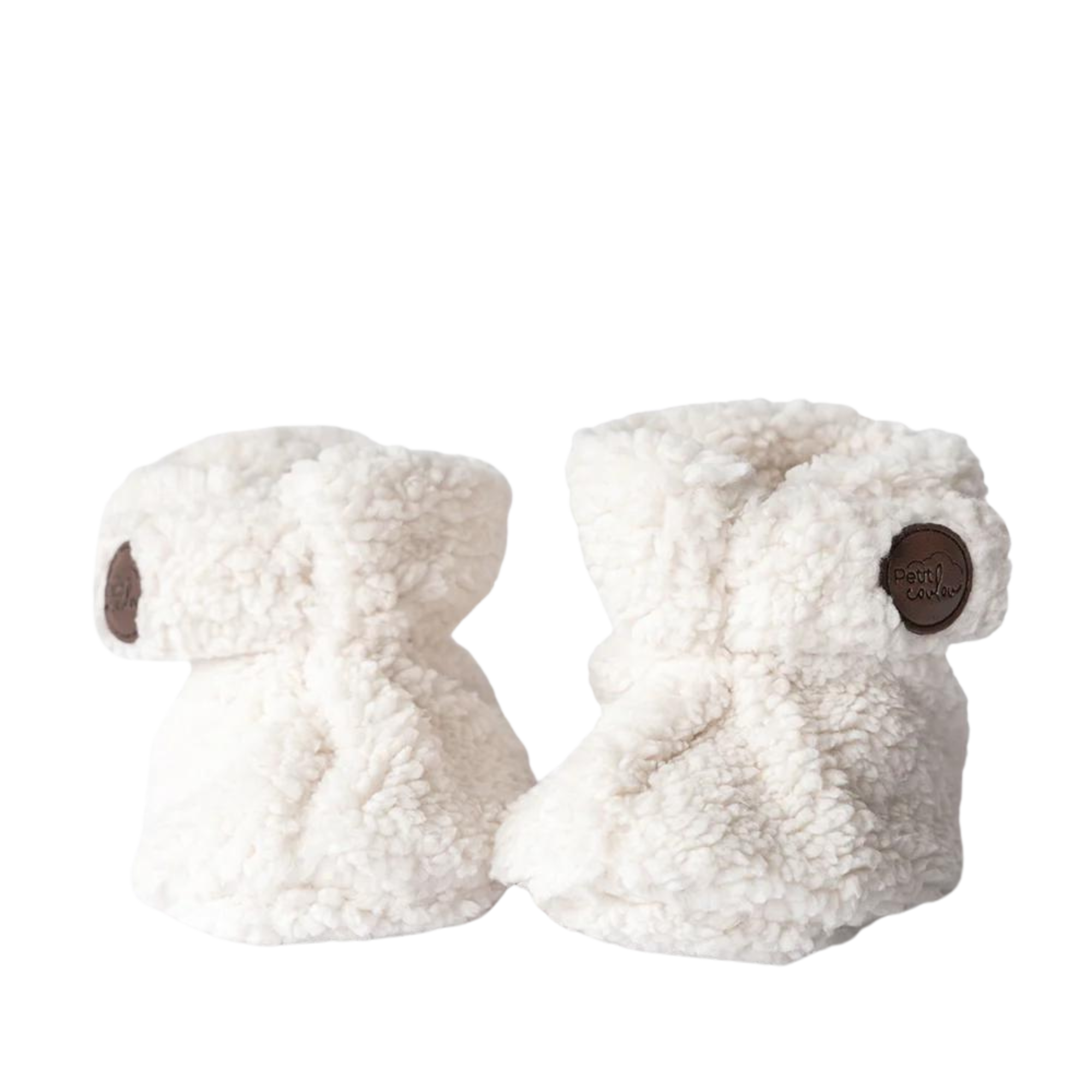 PETIT COULOU Booties for Baby 0-6m - Sherpa