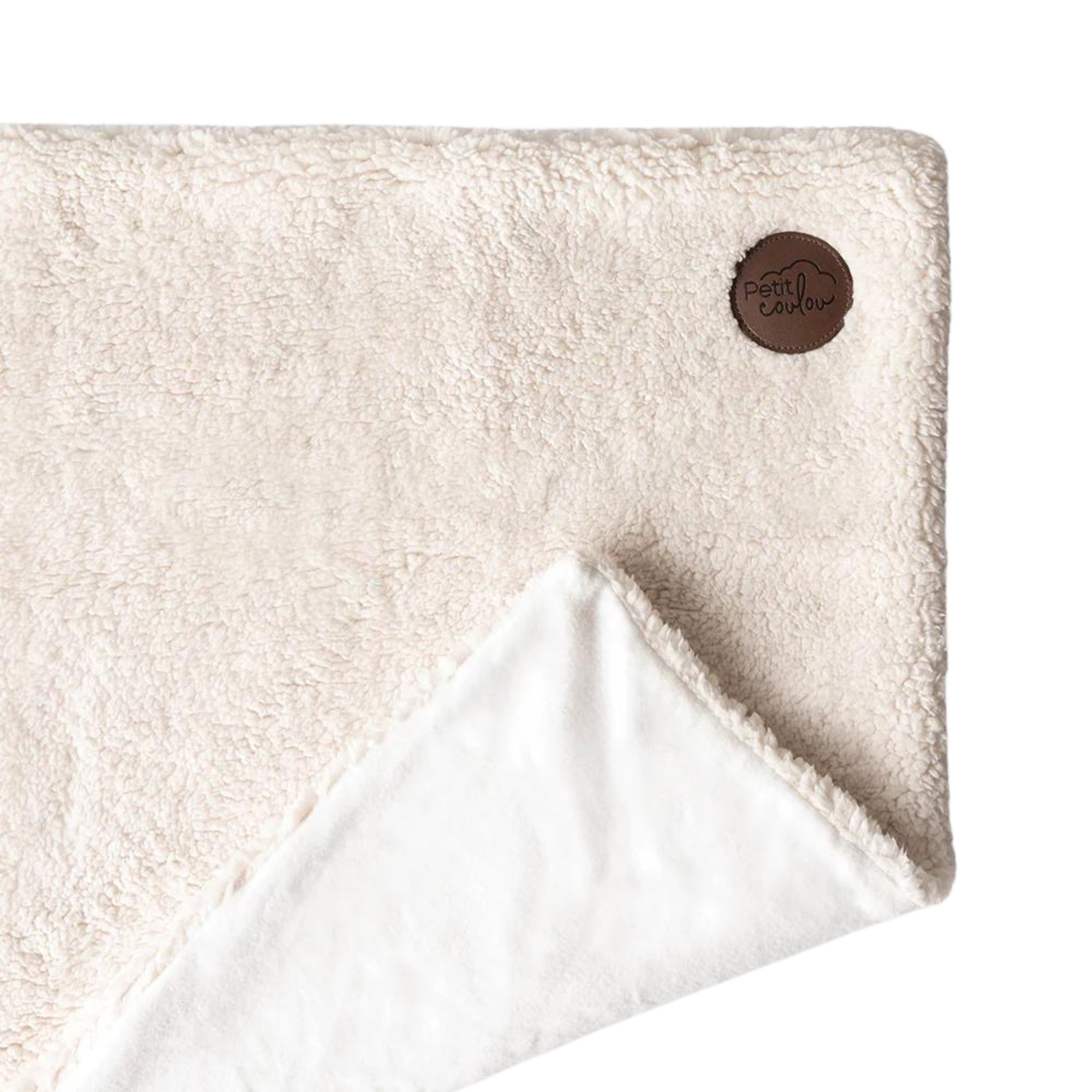 PETIT COULOU Car Seat Blanket - Sherpa