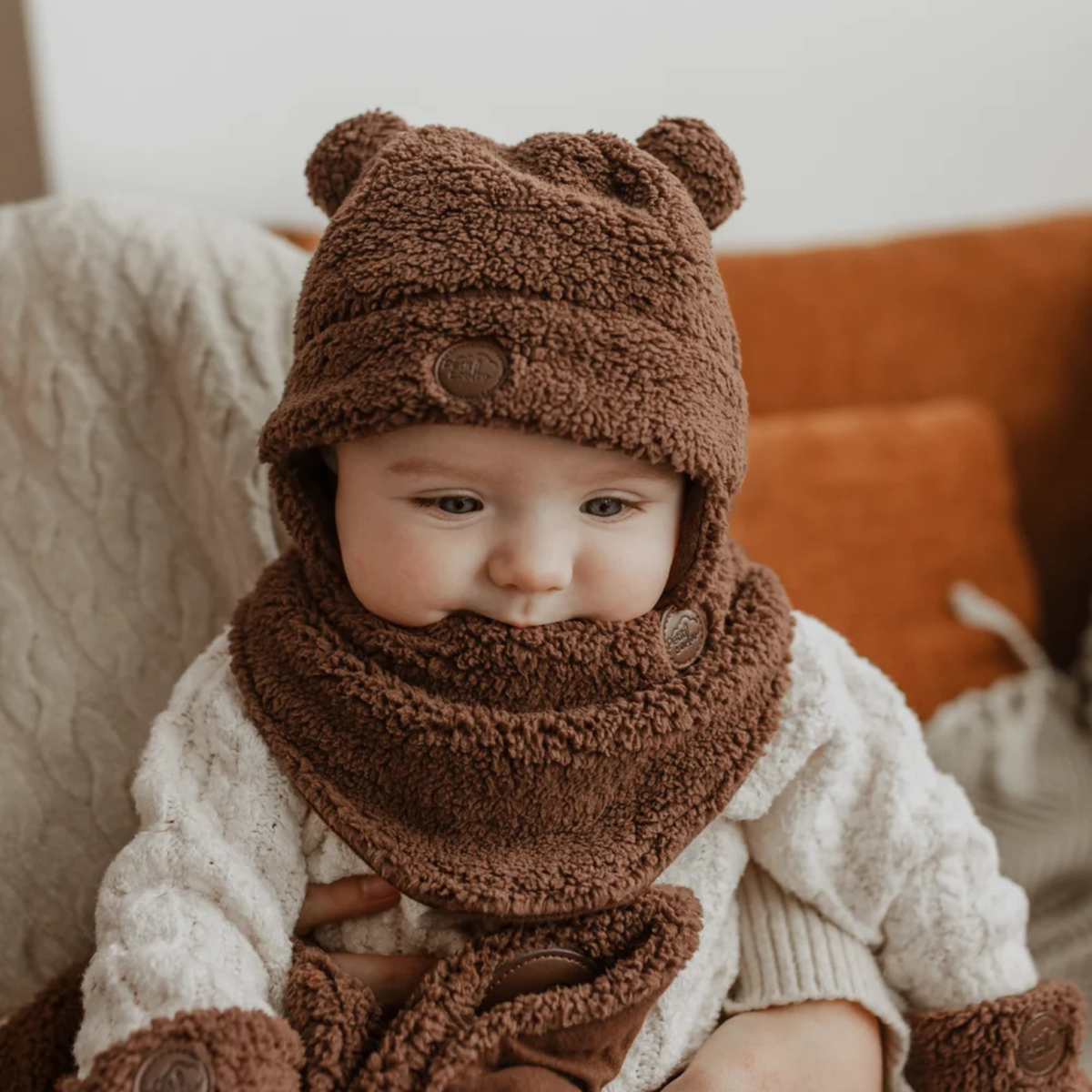 PETIT COULOU Neck Warmer 0-18m - Sherpa