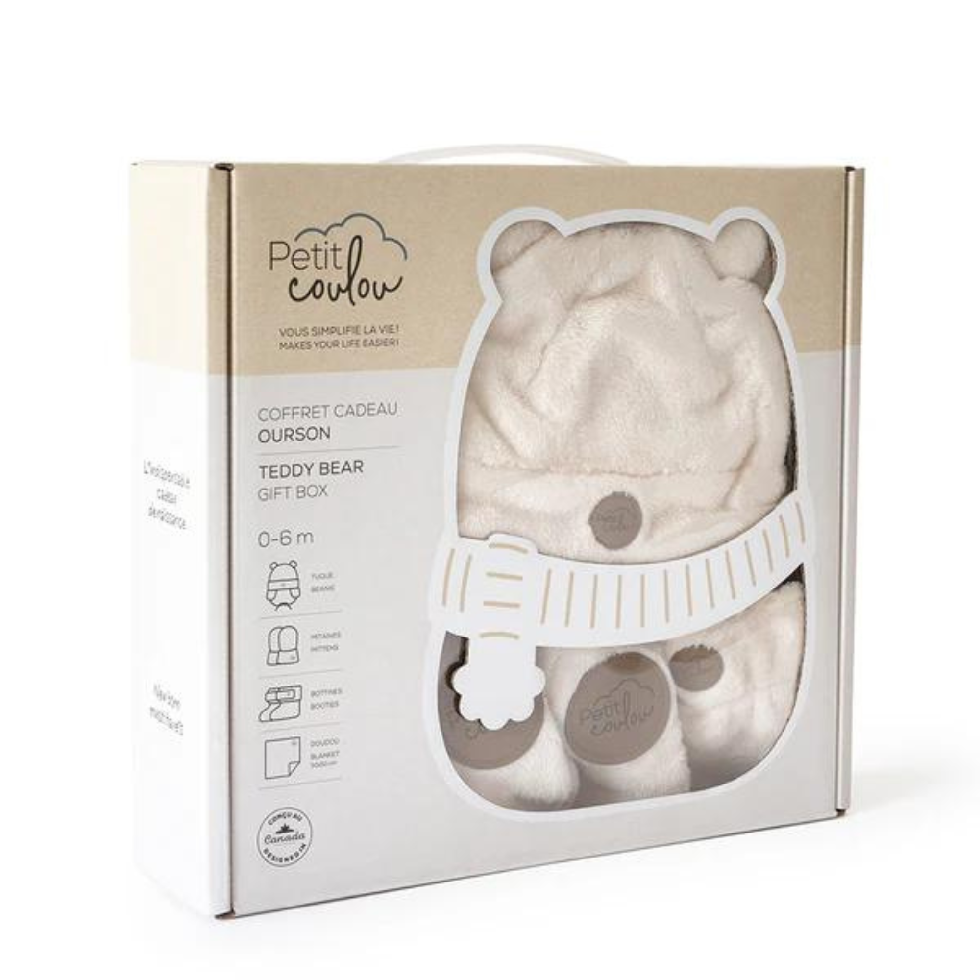 PETIT COULOU Teddy Bear Gift Box