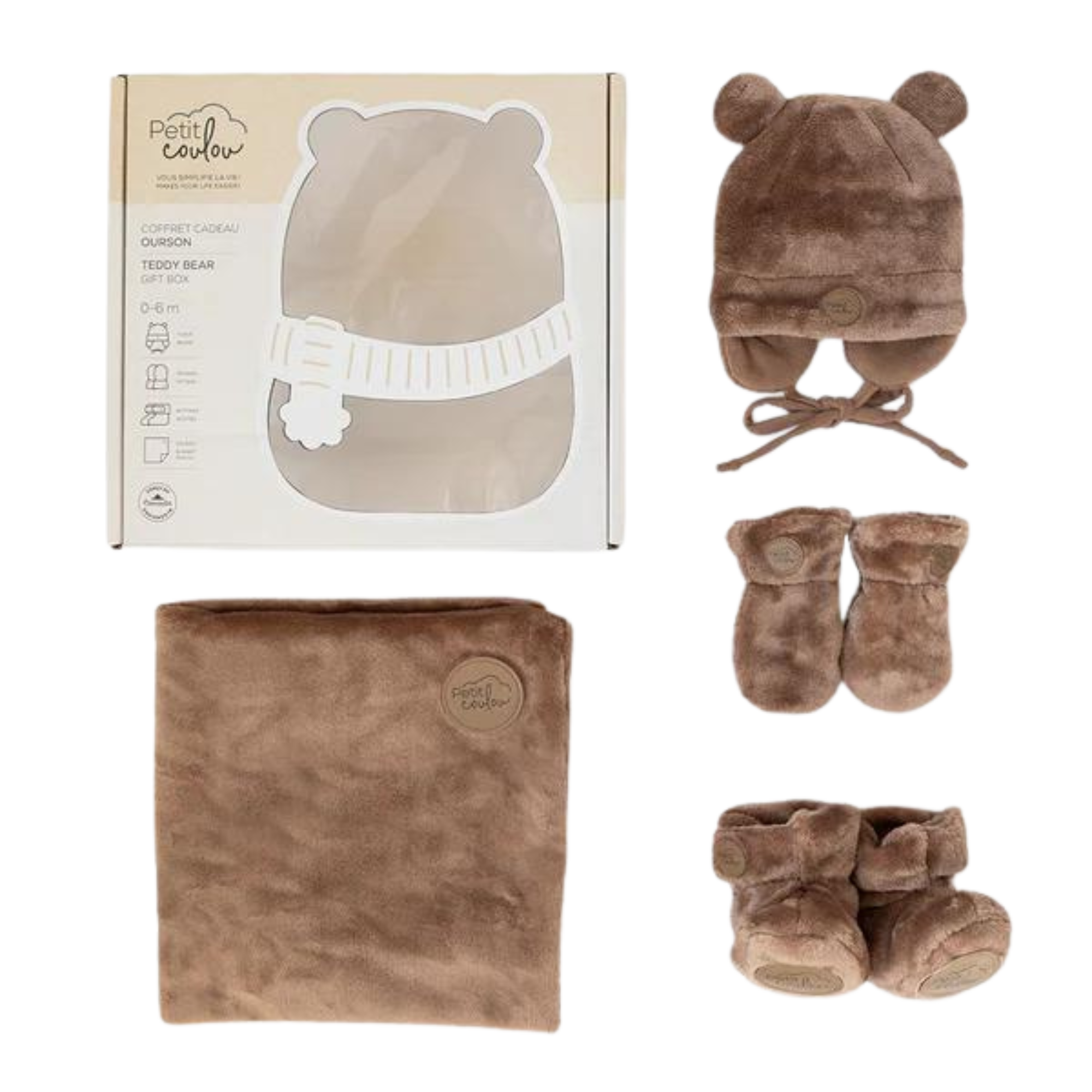 PETIT COULOU Teddy Bear Gift Box