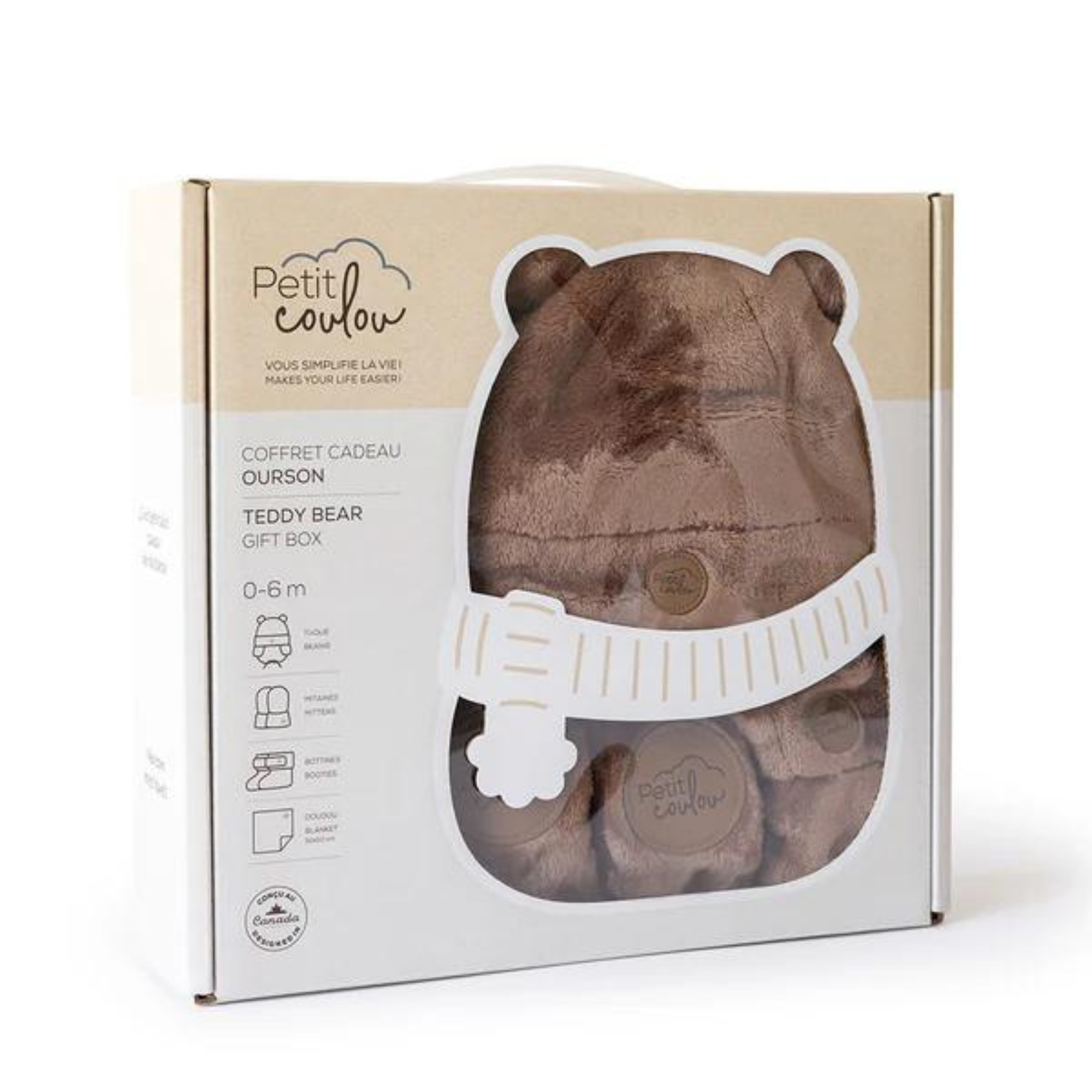PETIT COULOU Teddy Bear Gift Box