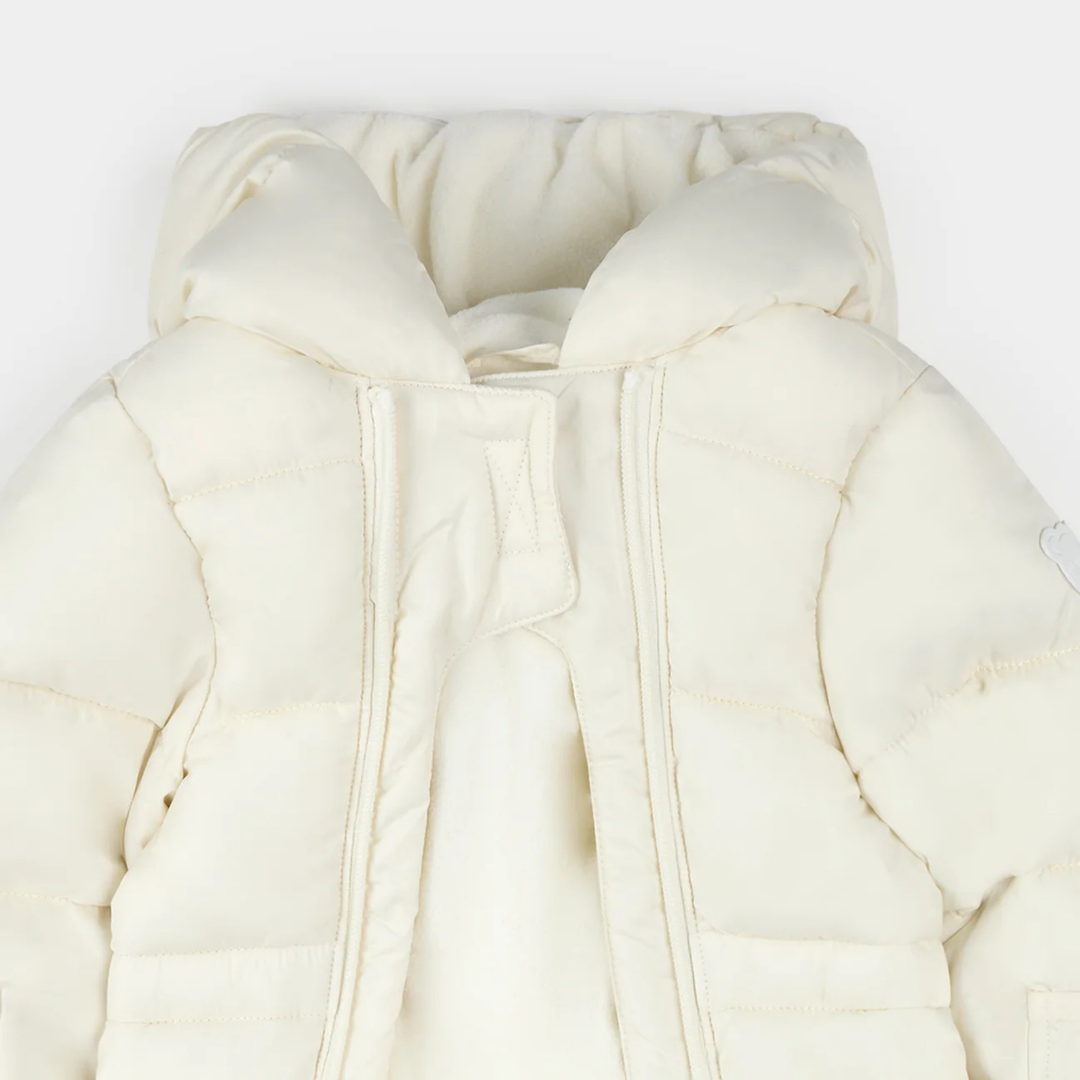 Poussette légère à capuche PETIT LEM Blanc Antique
