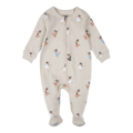 PETIT LEM Ballerina Print on Cream Sleeper