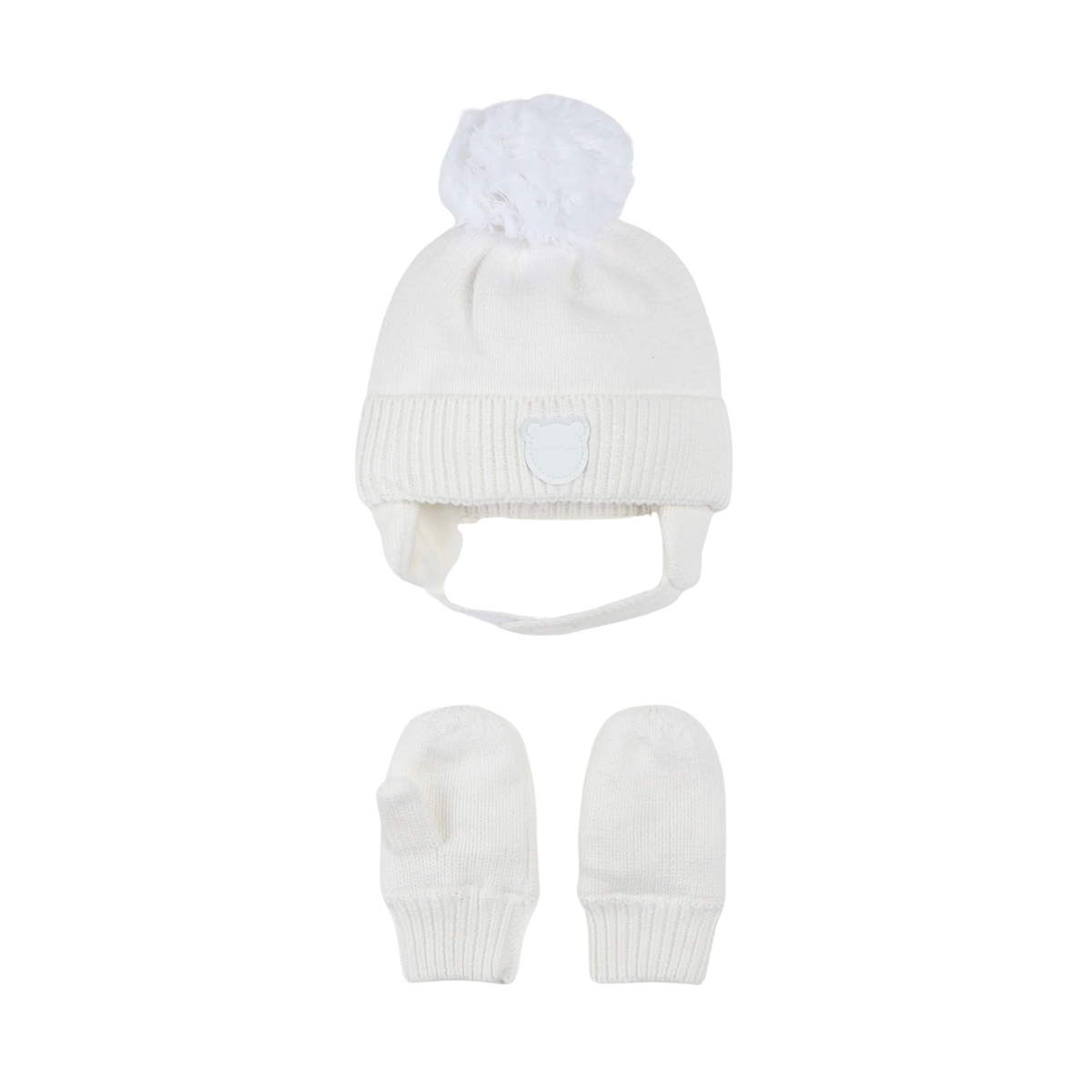 PETIT LEM Hat and Mitts - Beige