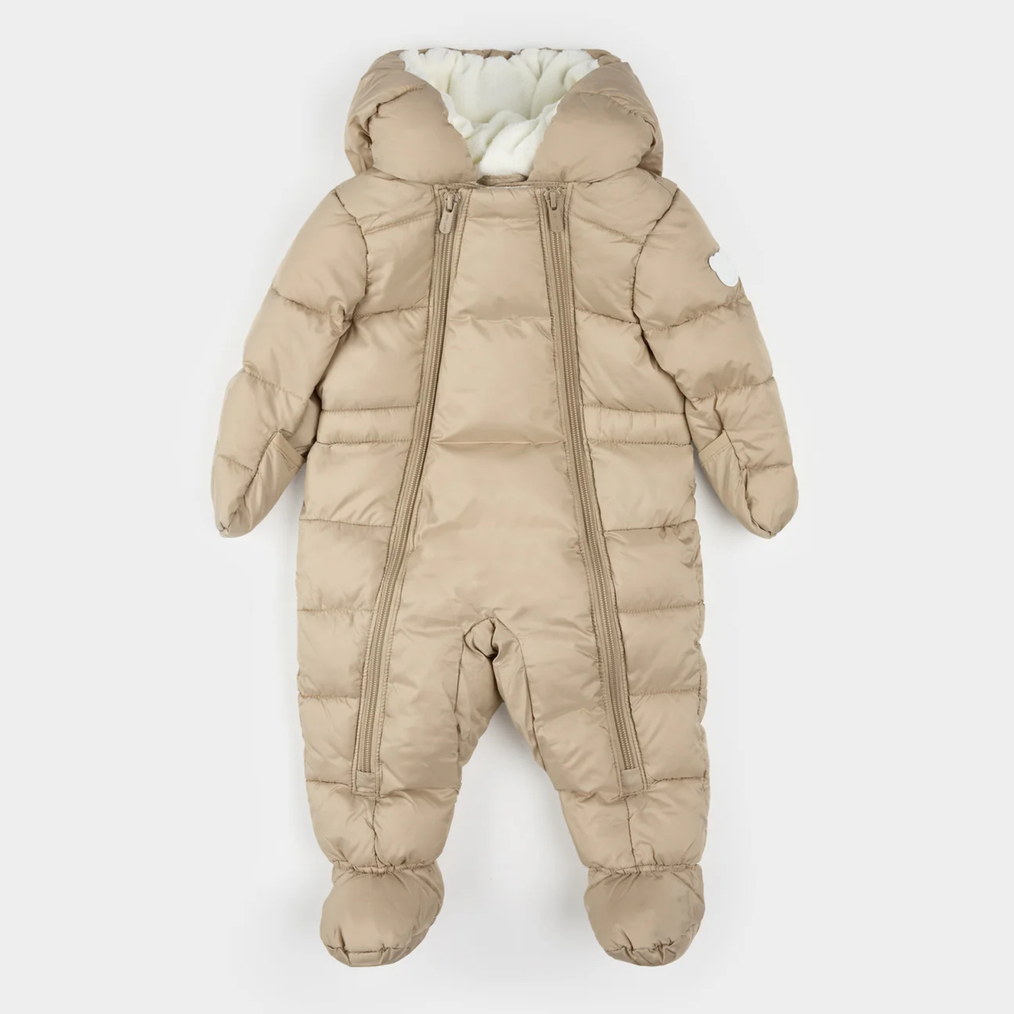 PETIT LEM Light Taupe Light-Weight Hooded Pram