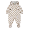 PETIT LEM One-Piece Snowsuit - Checkerboard