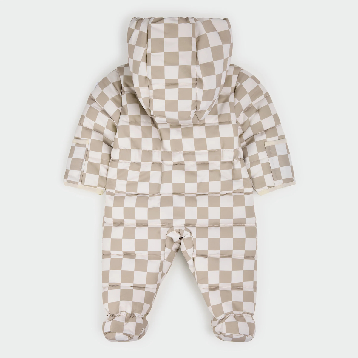 PETIT LEM One-Piece Snowsuit - Checkerboard