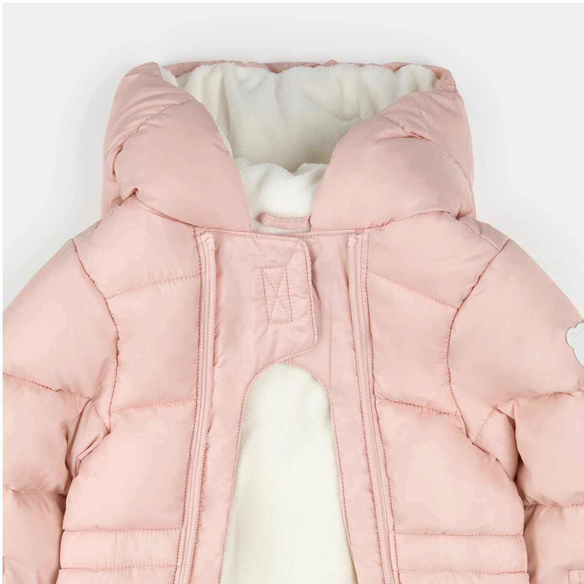 PETIT LEM One-Piece Snowsuit - Dusty Rose