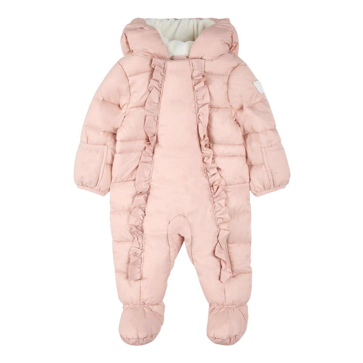 PETIT LEM One-Piece Snowsuit - Dusty Rose