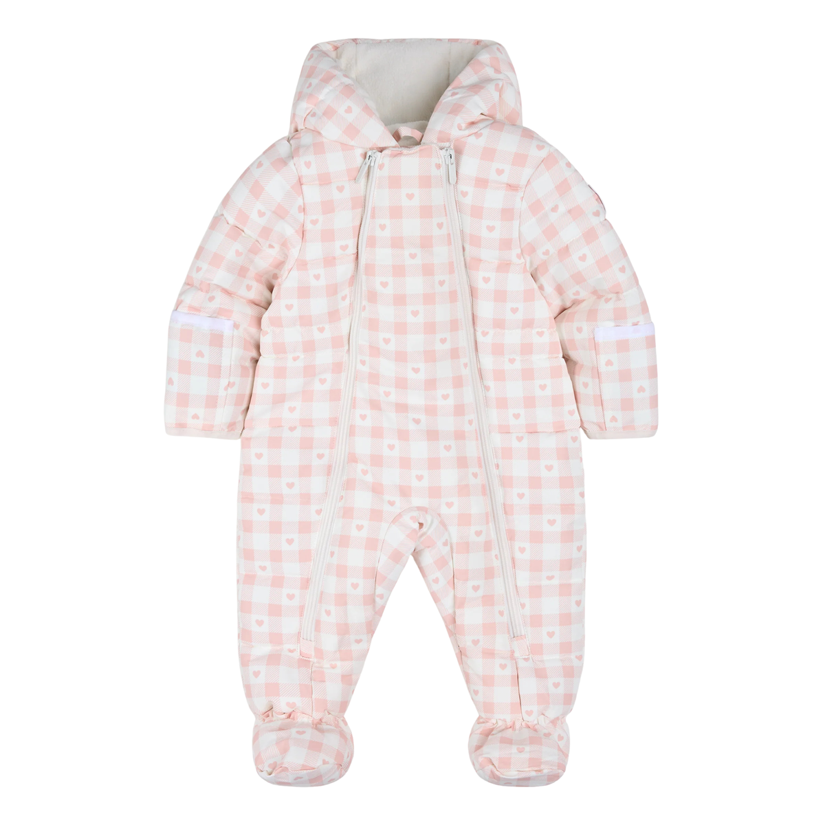 PETIT LEM One-Piece Snowsuit - Gingham