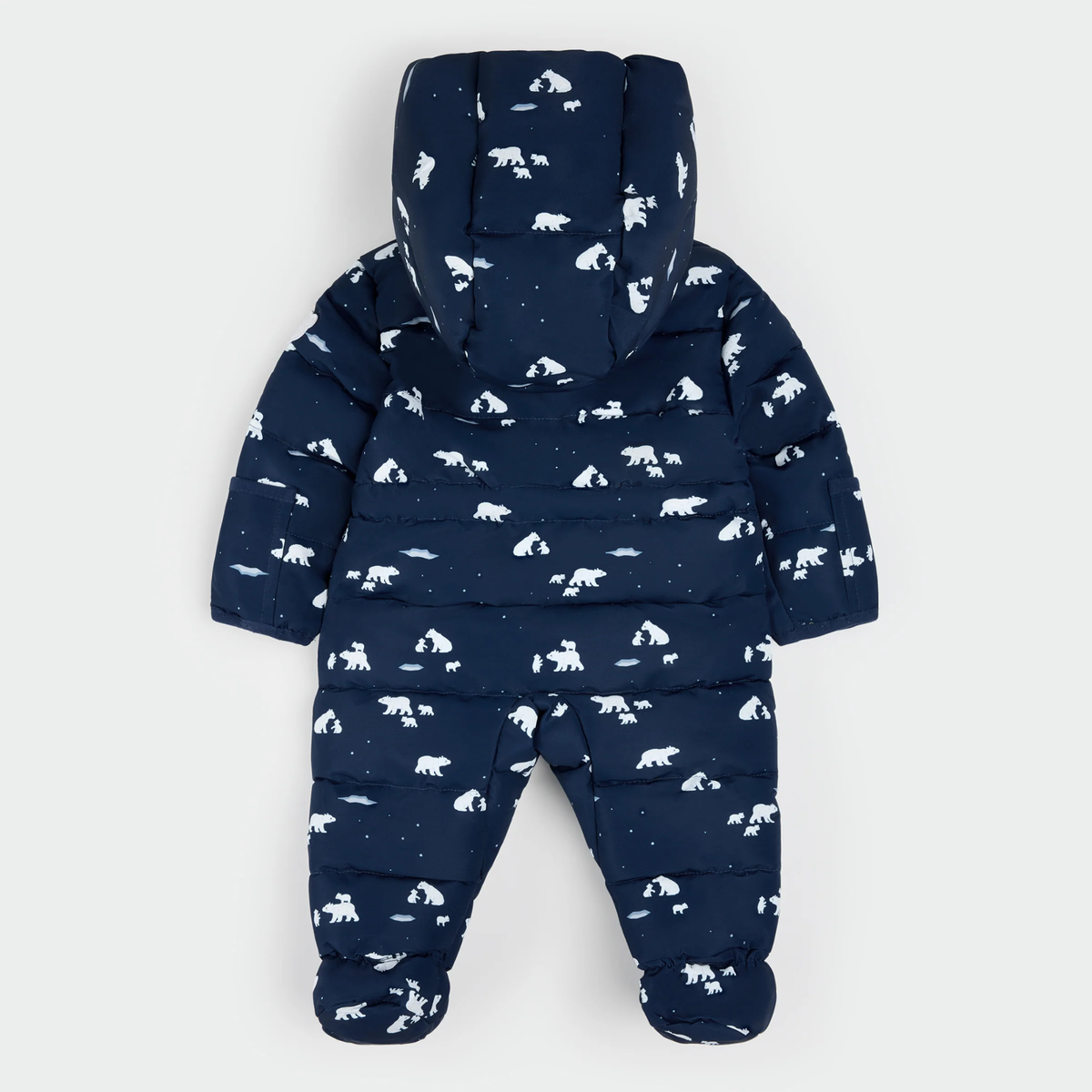 PETIT LEM One-Piece Snowsuit - Polar Bears