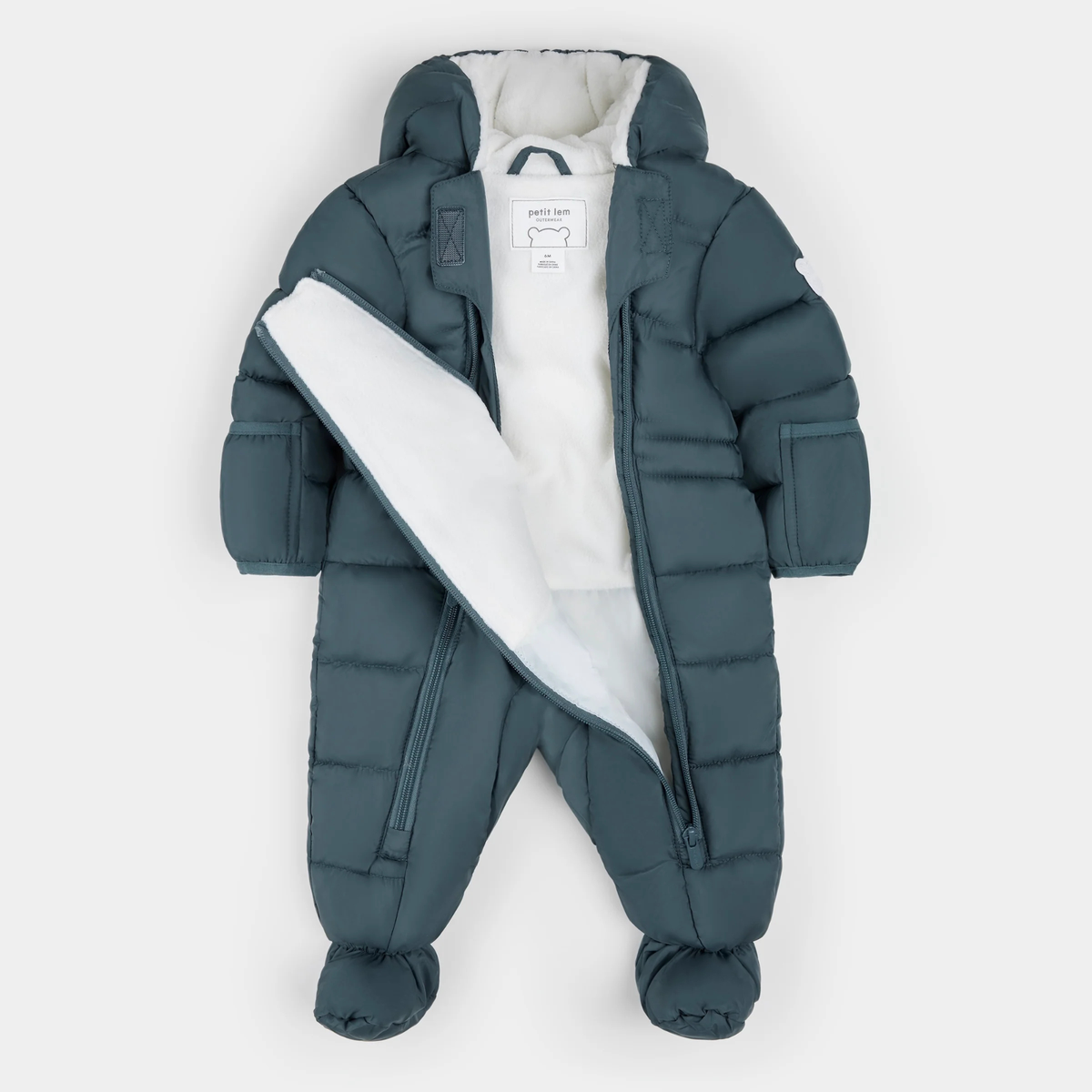 PETIT LEM One-Piece Snowsuit - Storm