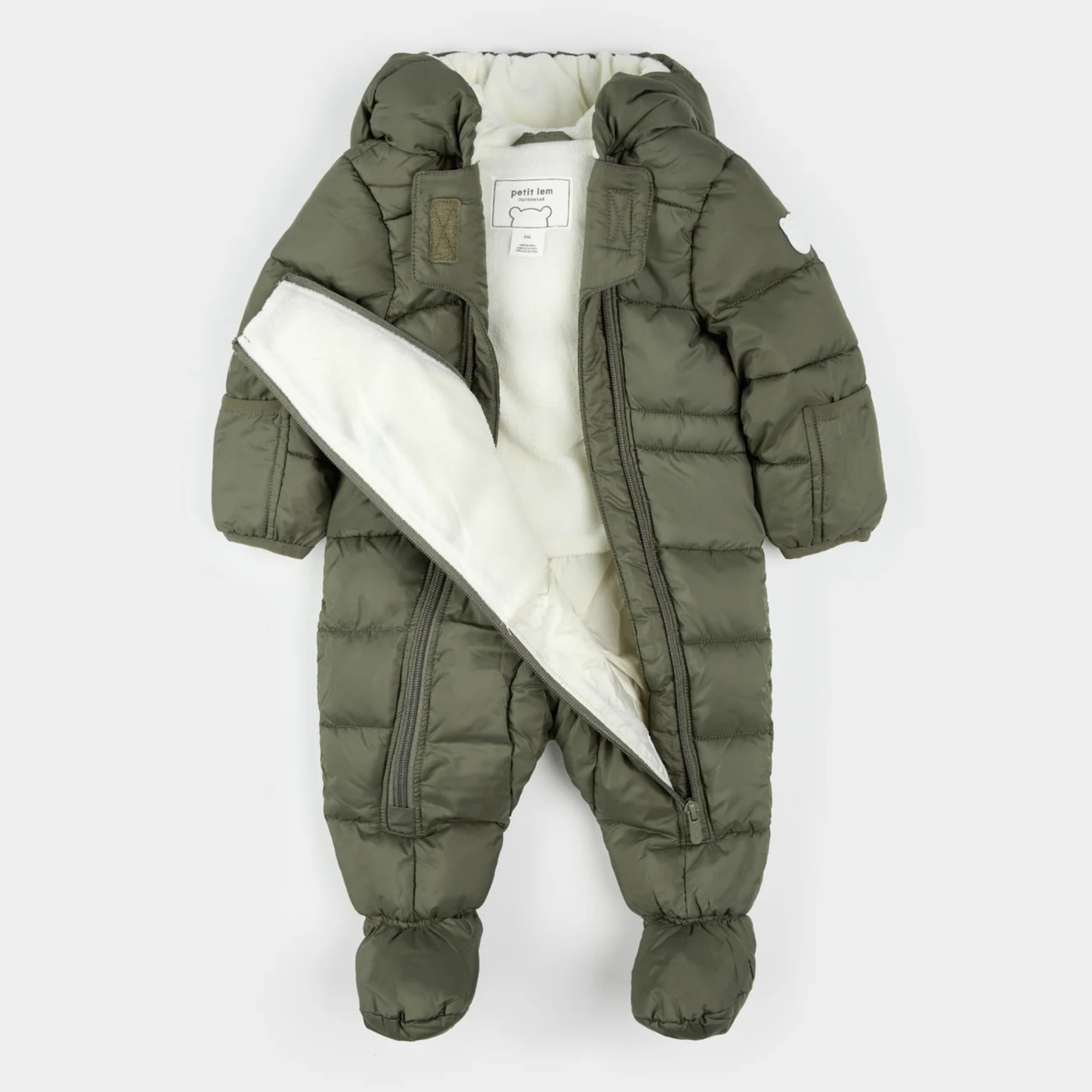 PETIT LEM Sage Hooded Light-Weight Hooded Pram