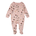 PETIT LEM Sushi Print on Pink Sleeper