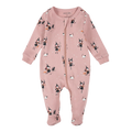 Imprimé PETIT LEM Witch GITD sur pyjama rose
