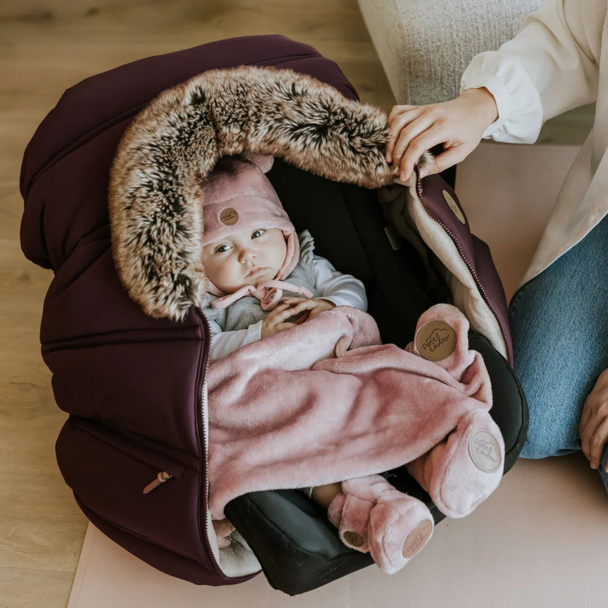 PETIT COULOU Car Seat Blanket
