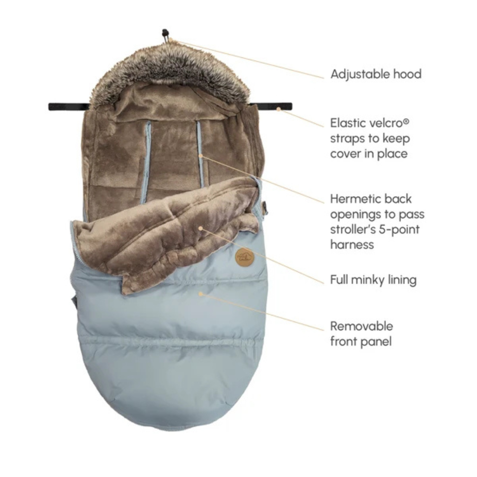 PETIT COULOU Stroller Footmuff