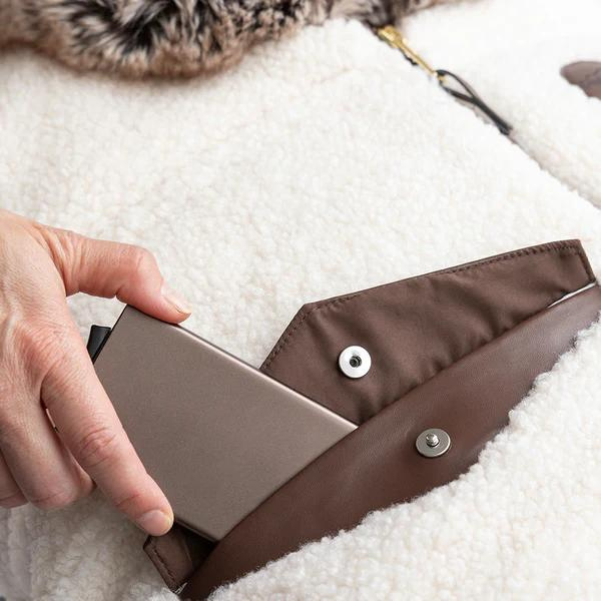 PETIT COULOU Winter Baby Car Seat Cover