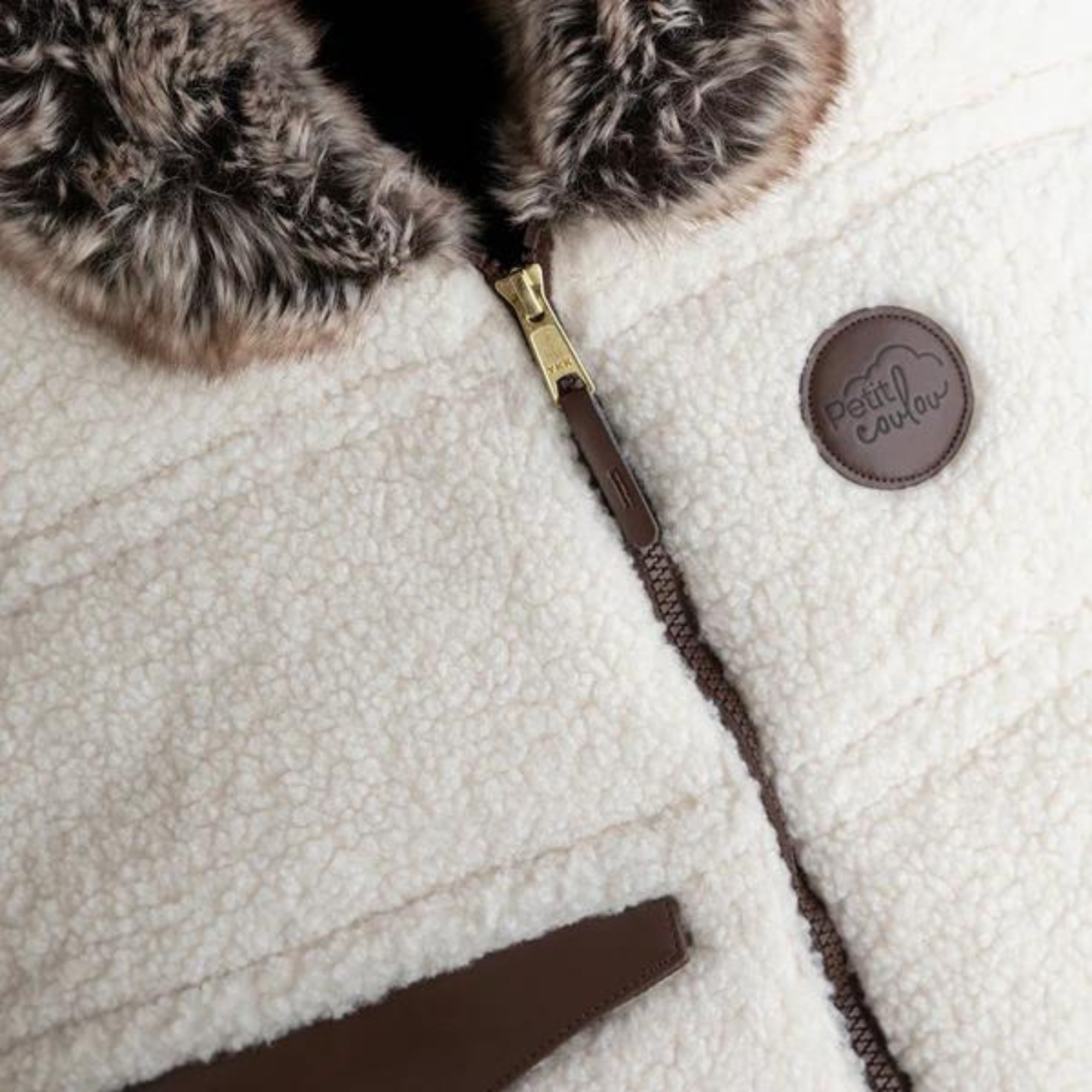 PETIT COULOU Winter Baby Car Seat Cover