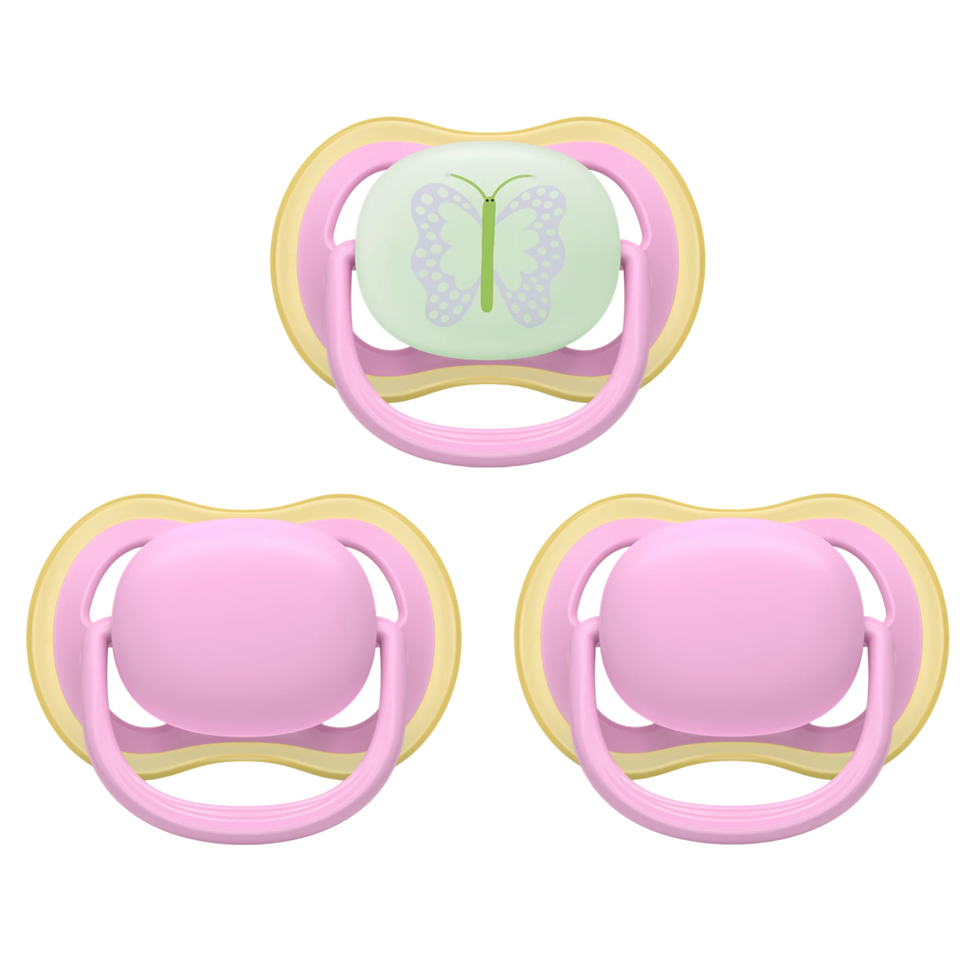 PHILIPS AVENT Ultra Air Pacifier day and Night 3-Pack
