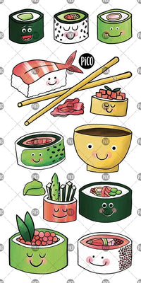 Vignette de PICO TATOO Mini Sushi